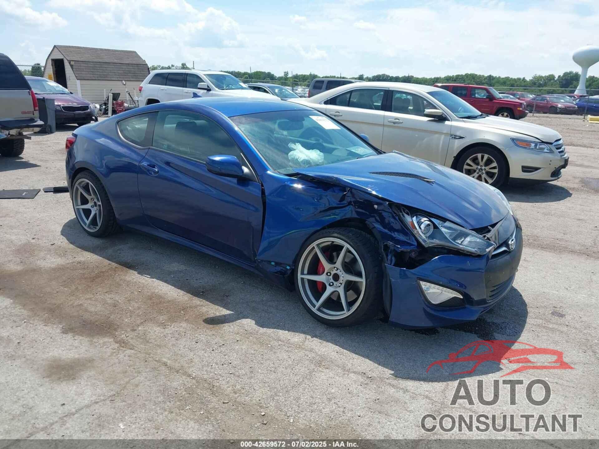 HYUNDAI GENESIS 2014 - KMHHT6KD2EU120455