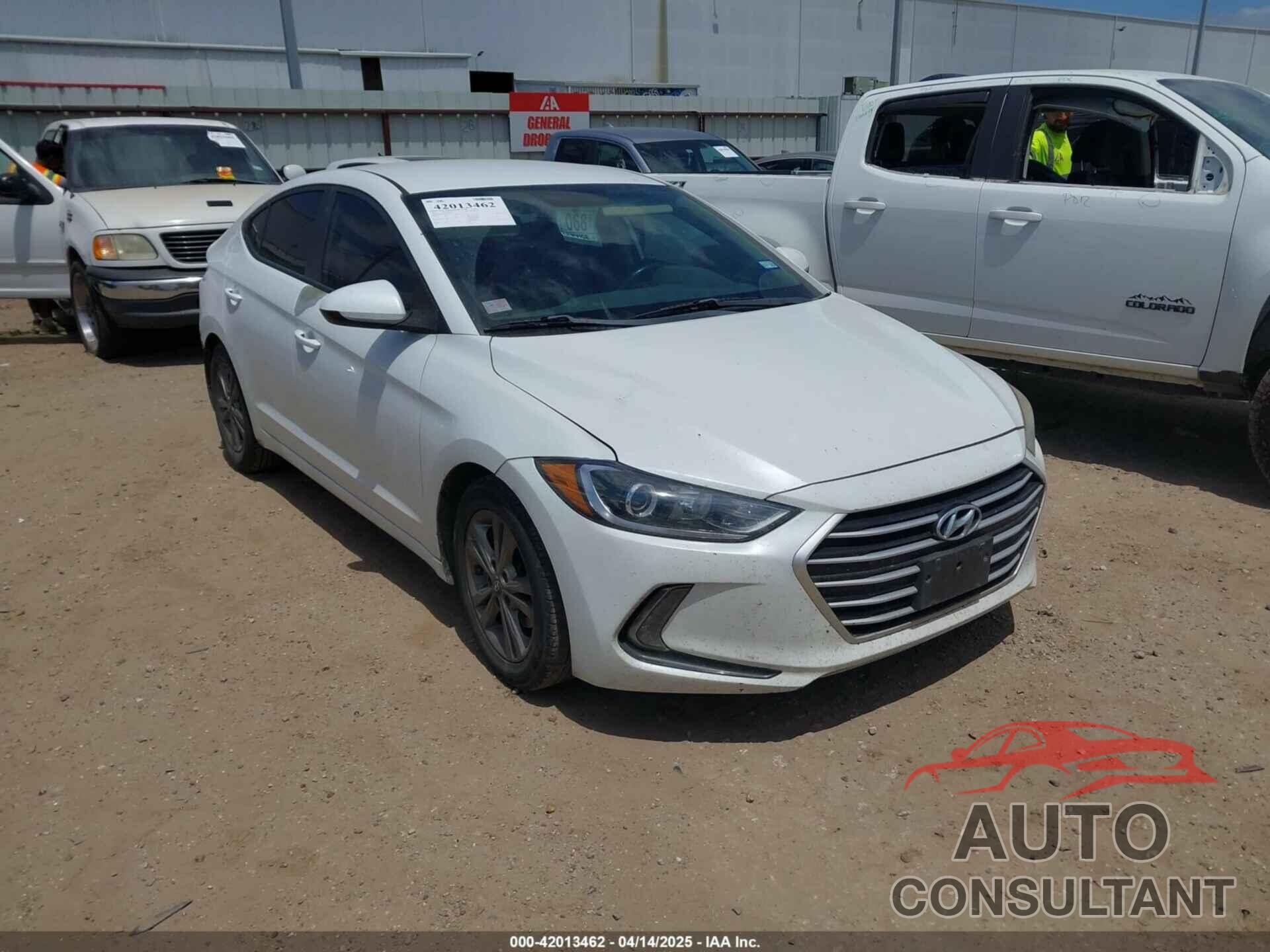 HYUNDAI ELANTRA 2017 - 5NPD84LF7HH047574