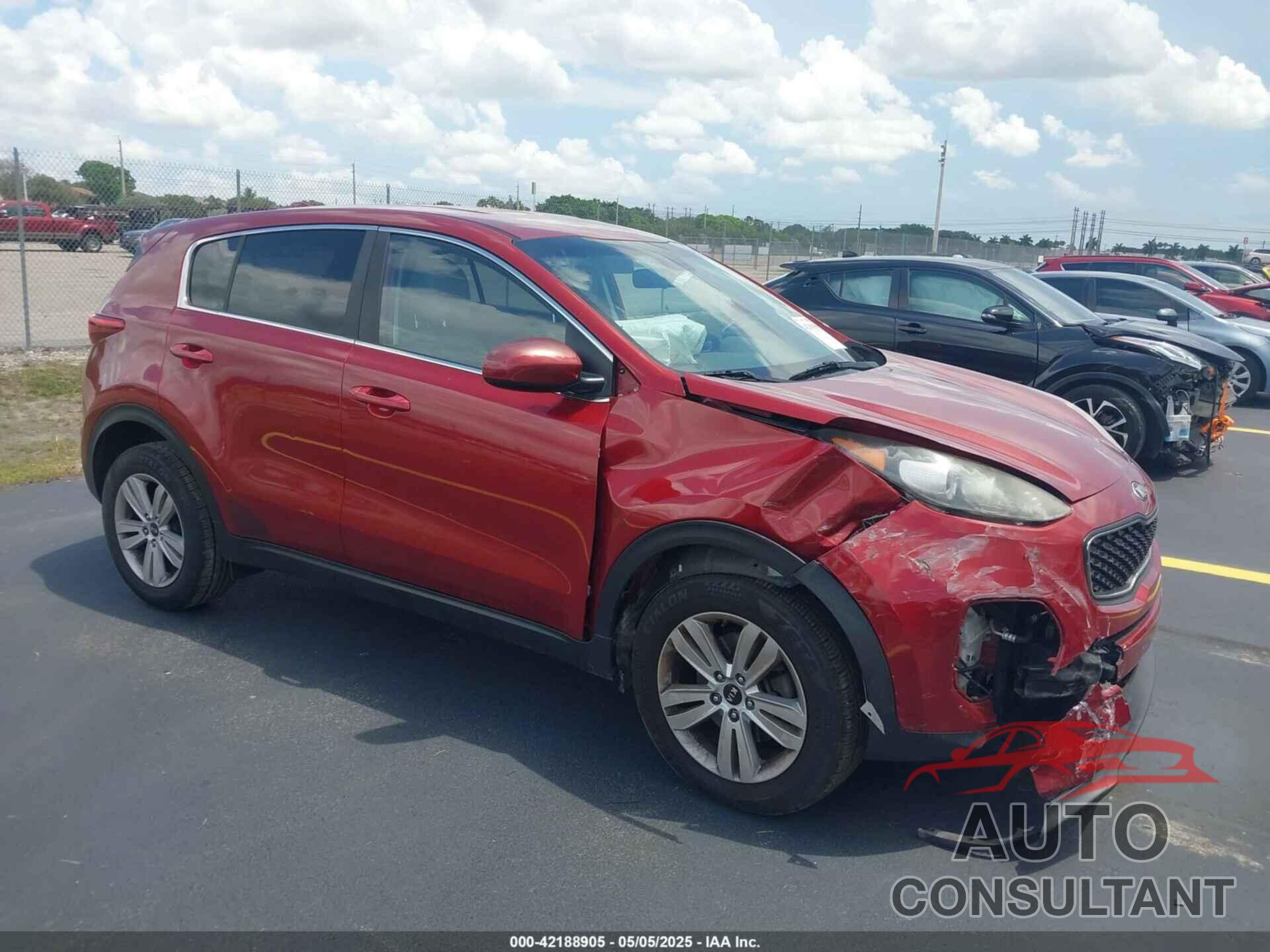 KIA SPORTAGE 2017 - KNDPM3AC3H7072908