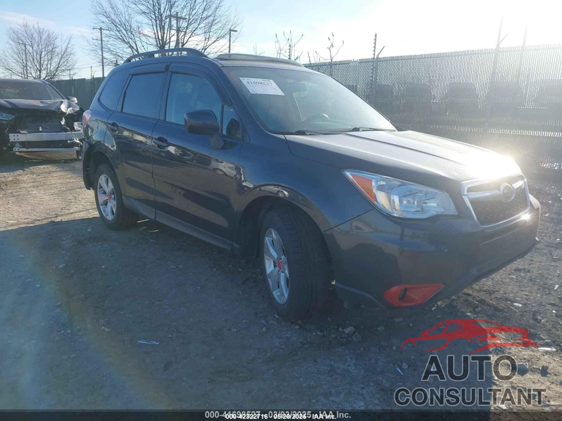 SUBARU FORESTER 2015 - JF2Sjadcxfh814863