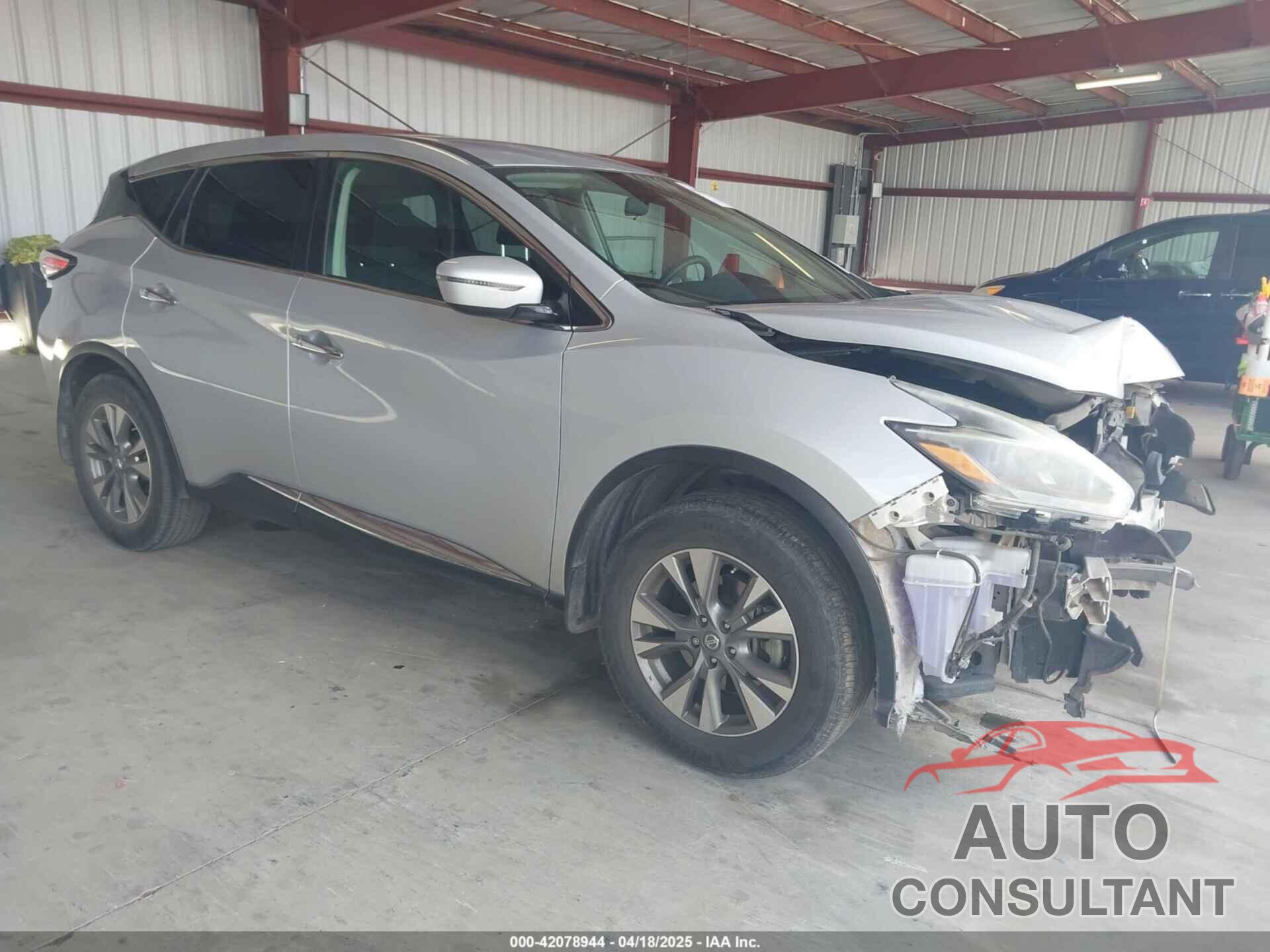 NISSAN MURANO 2018 - 5N1AZ2MG4JN178569