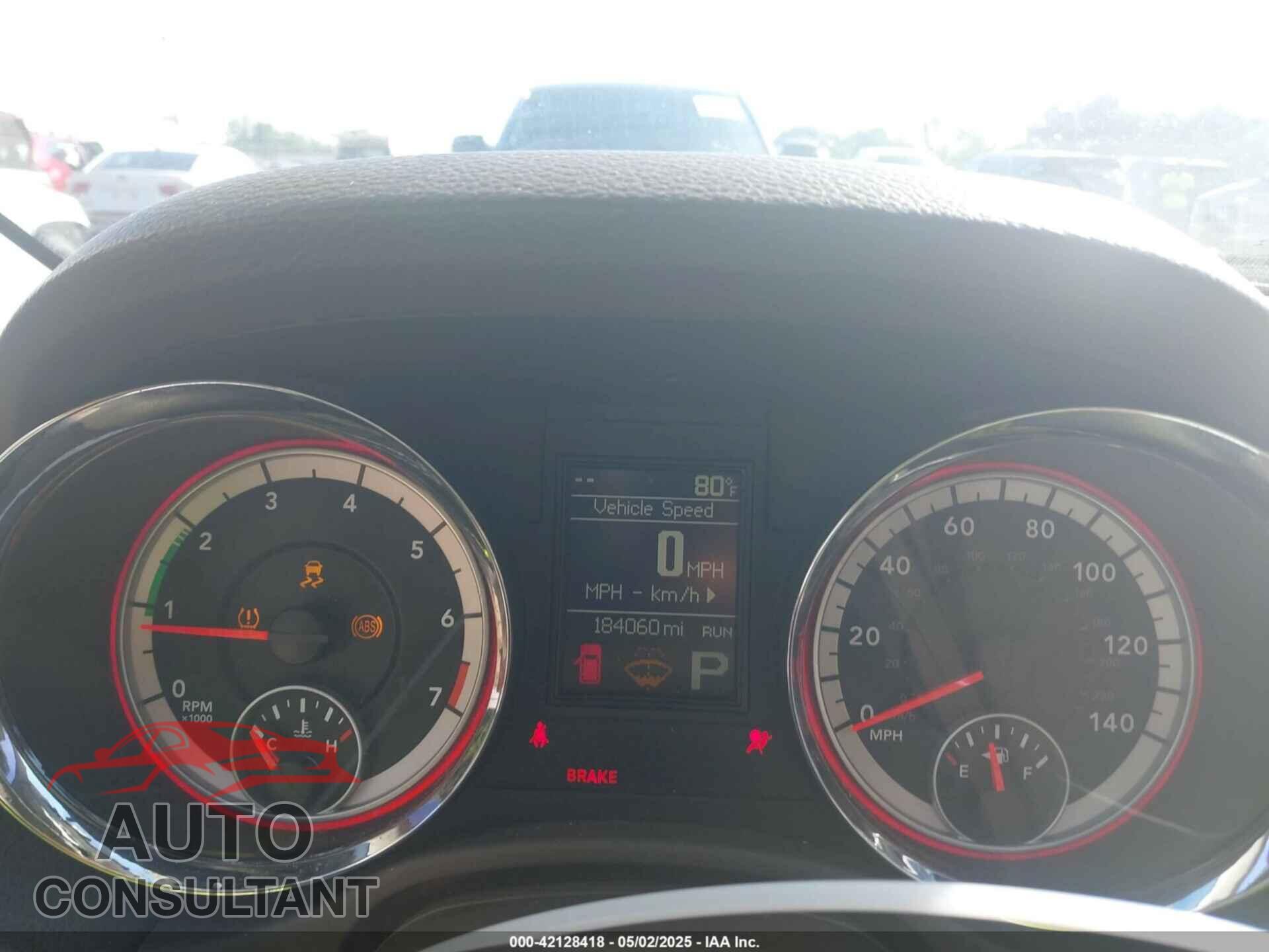 DODGE DURANGO 2013 - 1C4RDHAG0DC698667