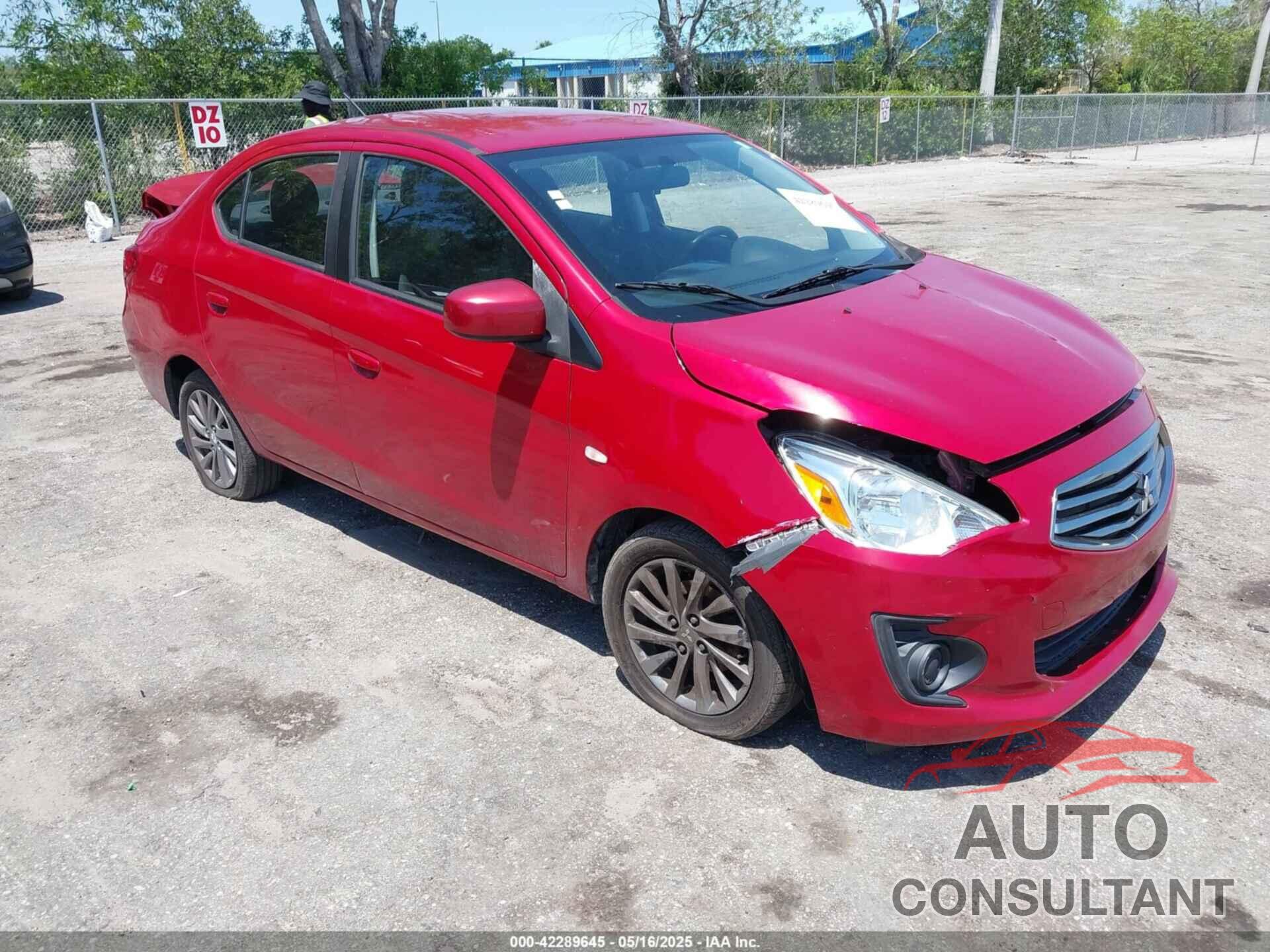MITSUBISHI MIRAGE G4 2018 - ML32F3FJ2JHF14370