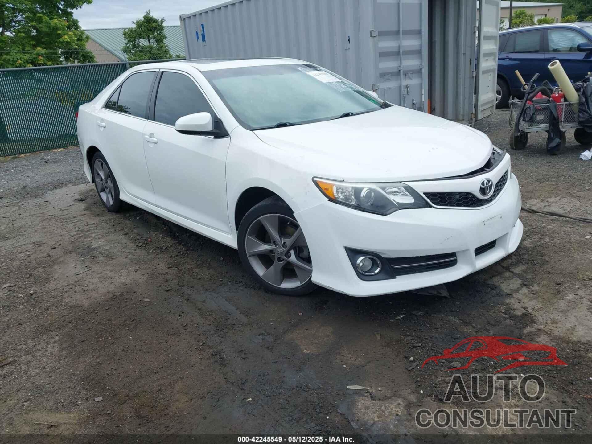 TOYOTA CAMRY 2012 - 4T1BK1FK2CU501742