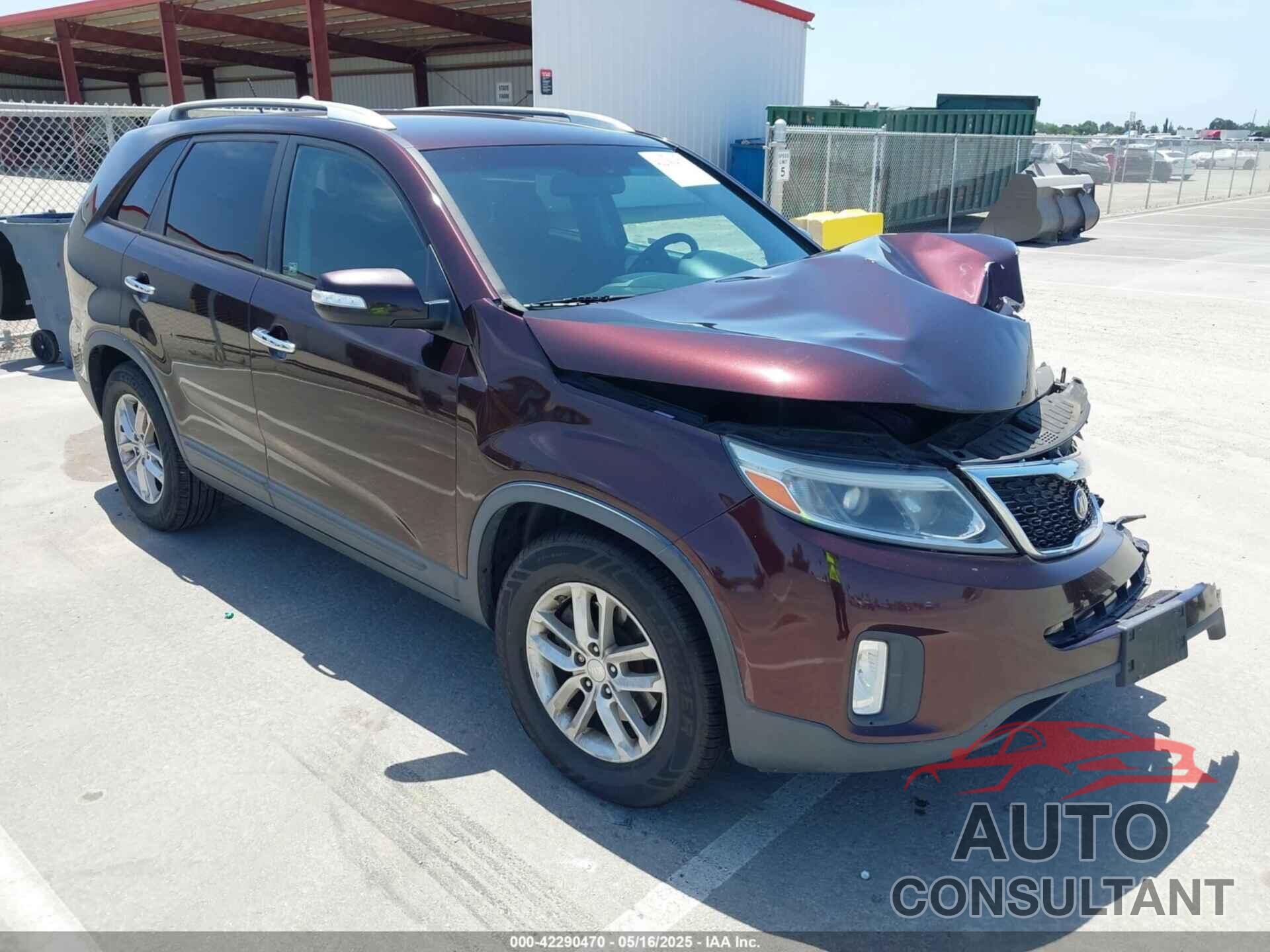 KIA SORENTO 2014 - 5XYKT4A60EG505094