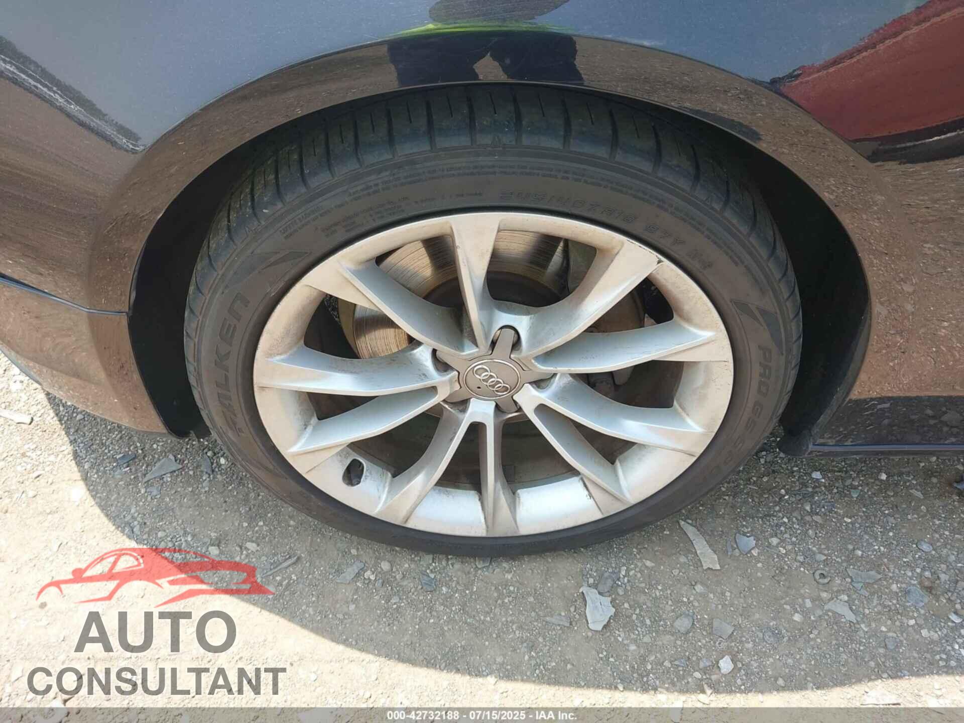 AUDI A5 2013 - WAULFAFR2DA014082