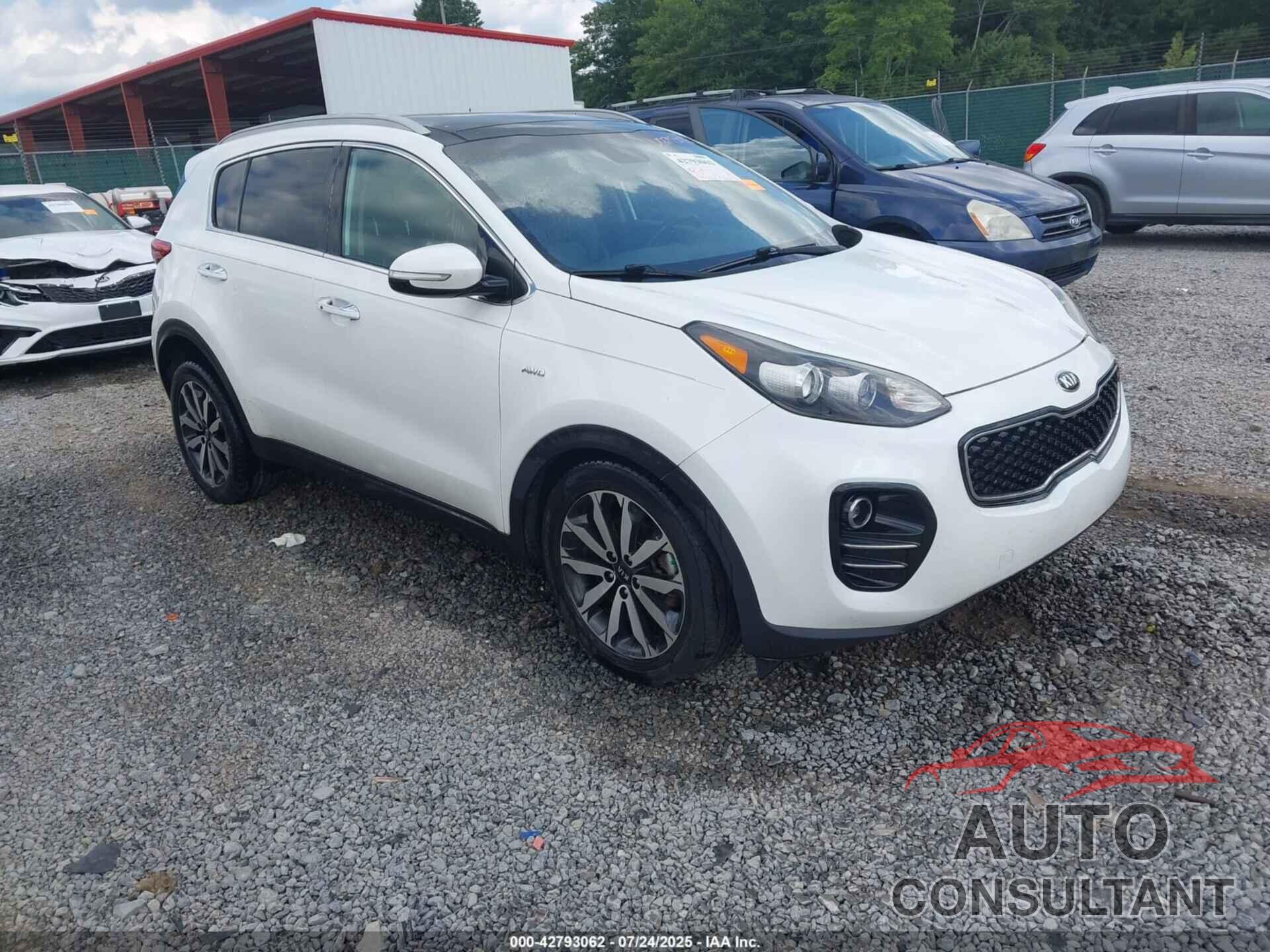KIA SPORTAGE 2017 - KNDPNCAC8H7084632