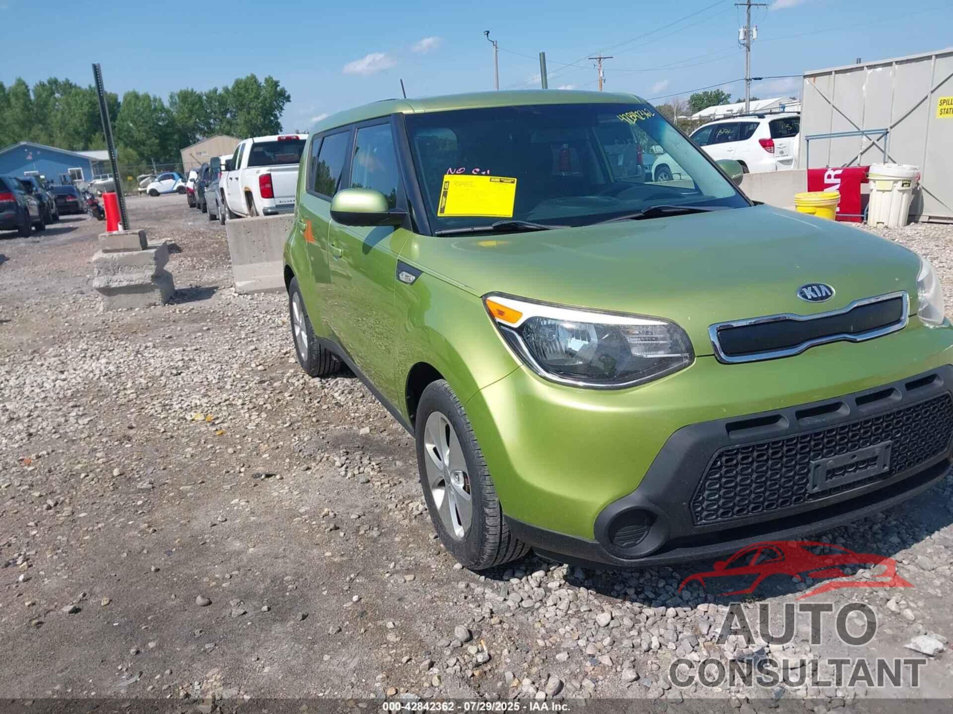 KIA SOUL 2014 - KNDJN2A28E7043730