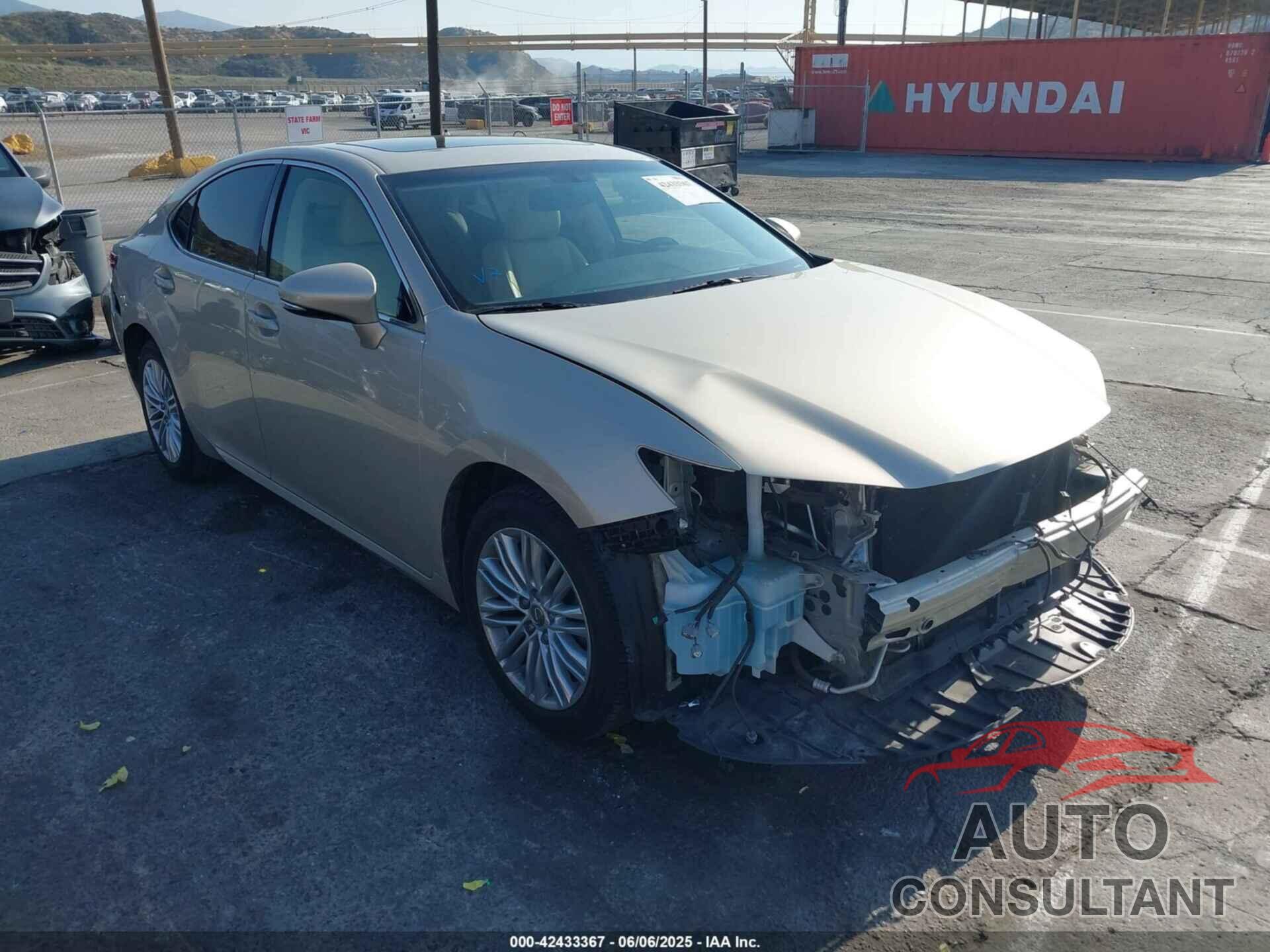 LEXUS ES 350 2015 - JTHBK1GGXF2172642