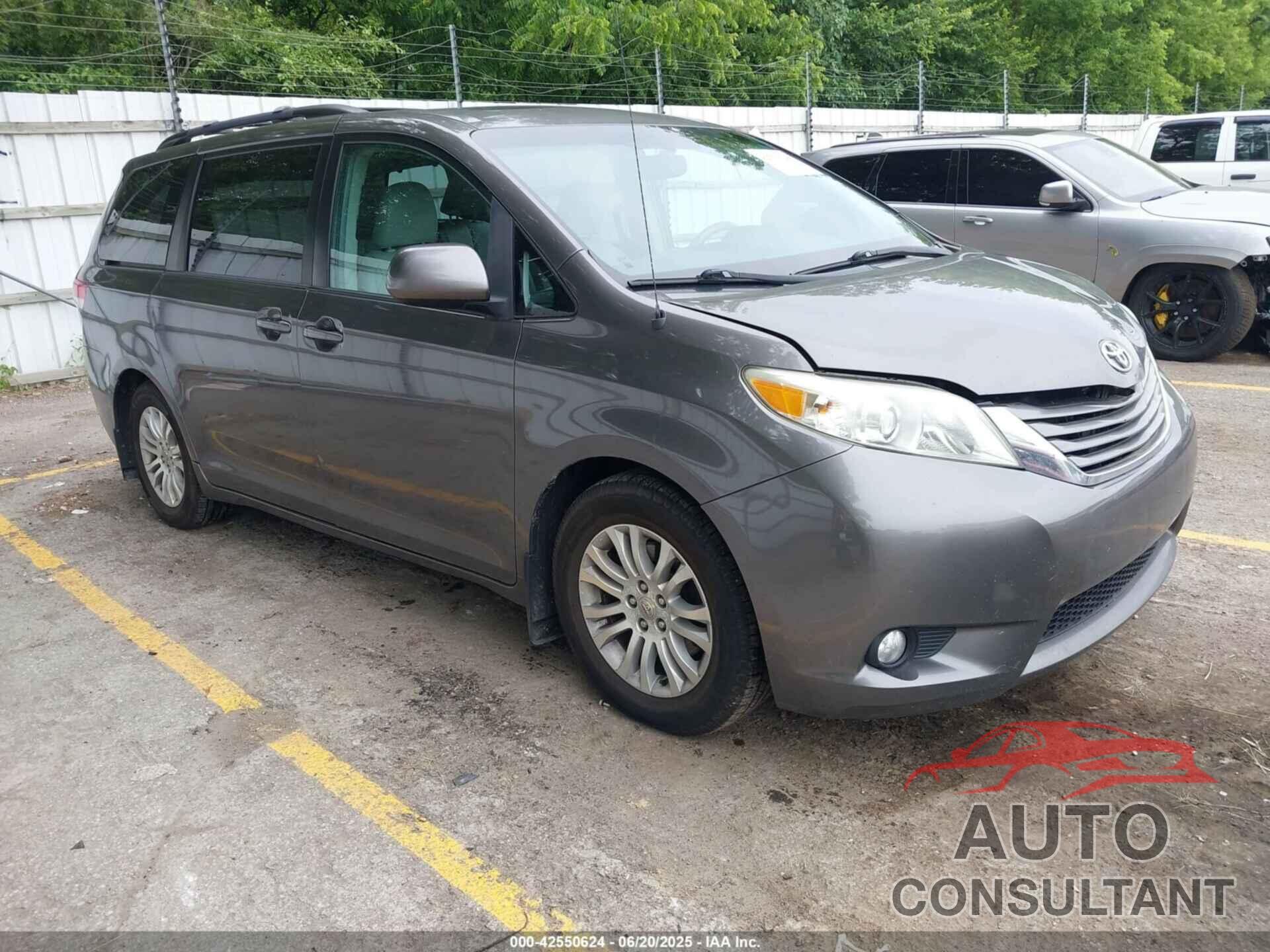 TOYOTA SIENNA 2012 - 5TDYK3DC4CS216437