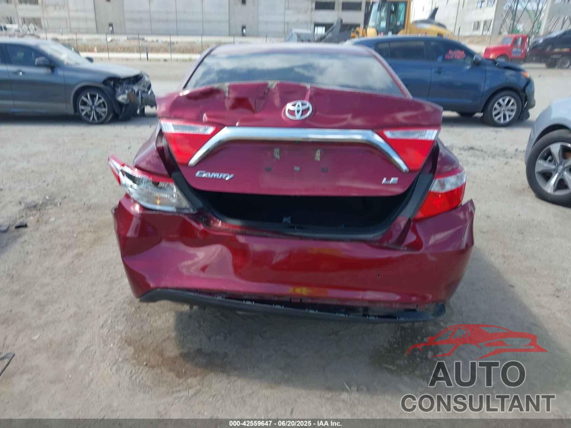 TOYOTA CAMRY 2017 - 4T1BF1FKXHU721710