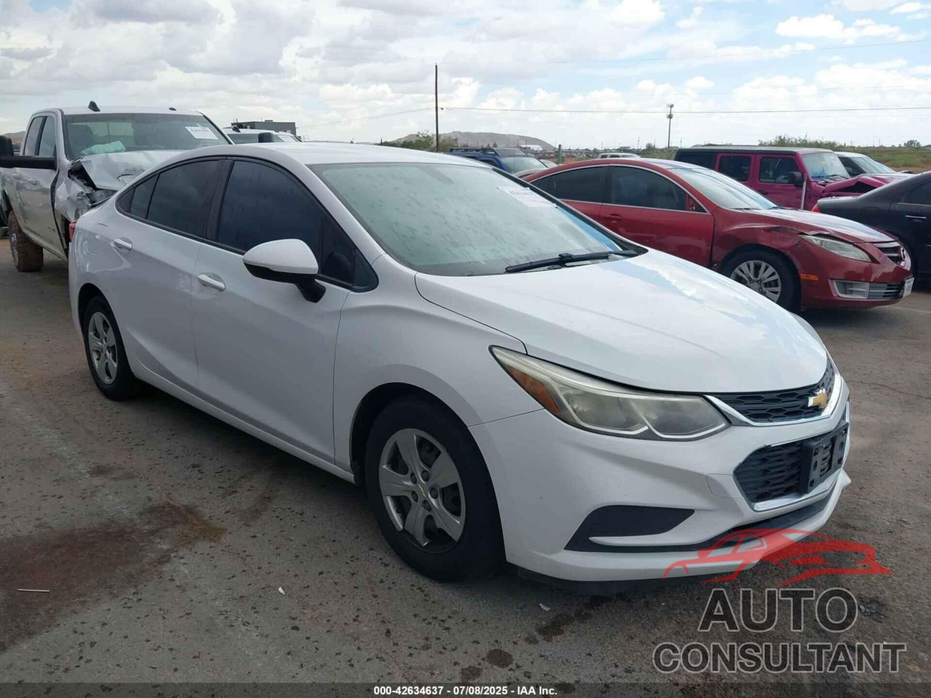 CHEVROLET CRUZE 2016 - 1G1BC5SM3G7233295
