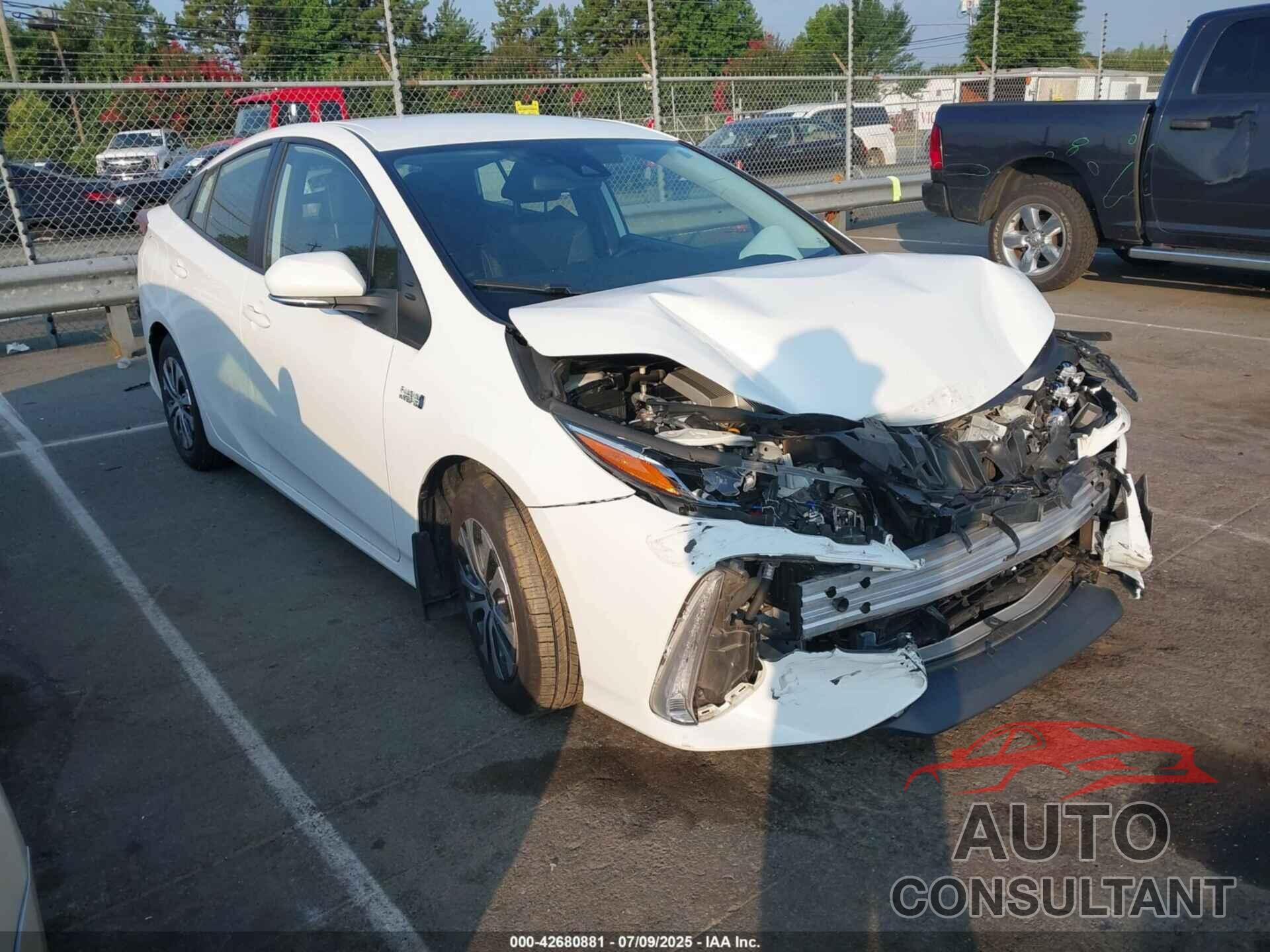 TOYOTA PRIUS PRIME 2021 - JTDKAMFP4M3182002