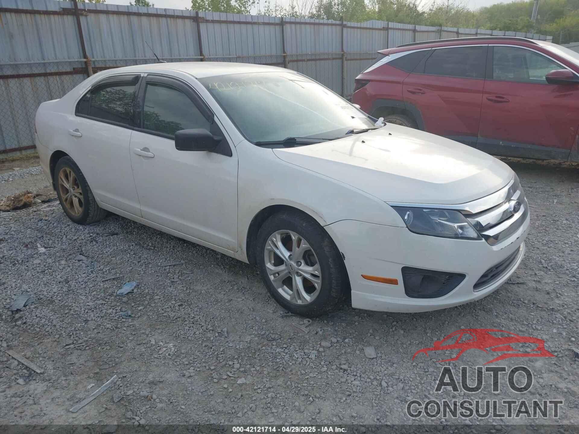 FORD FUSION 2011 - 3FAHP0GA7BR317358