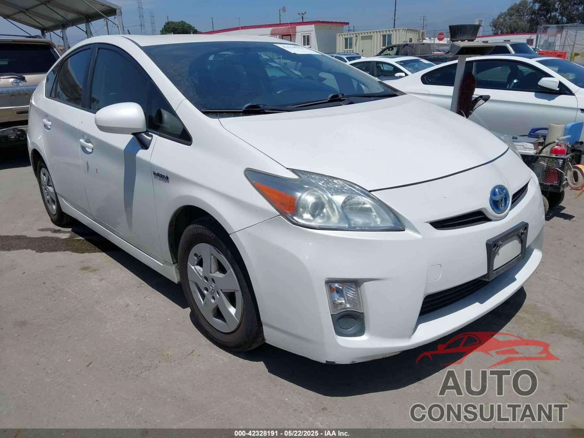 TOYOTA PRIUS 2011 - JTDKN3DU5B5330991