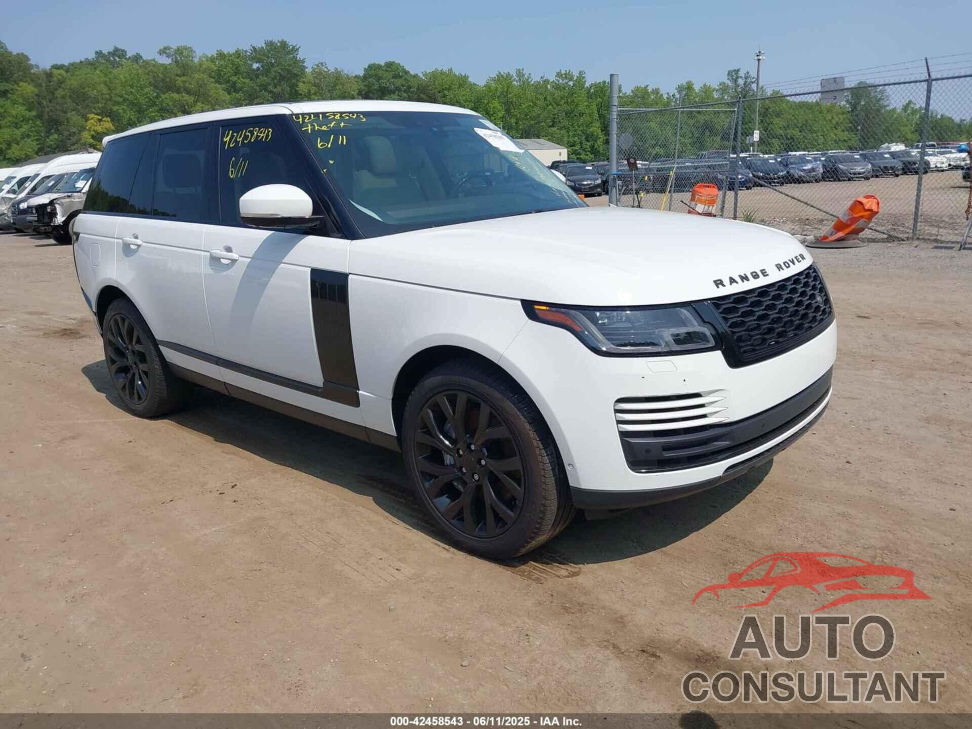 LAND ROVER RANGE ROVER 2020 - SALGS2RU3LA590695