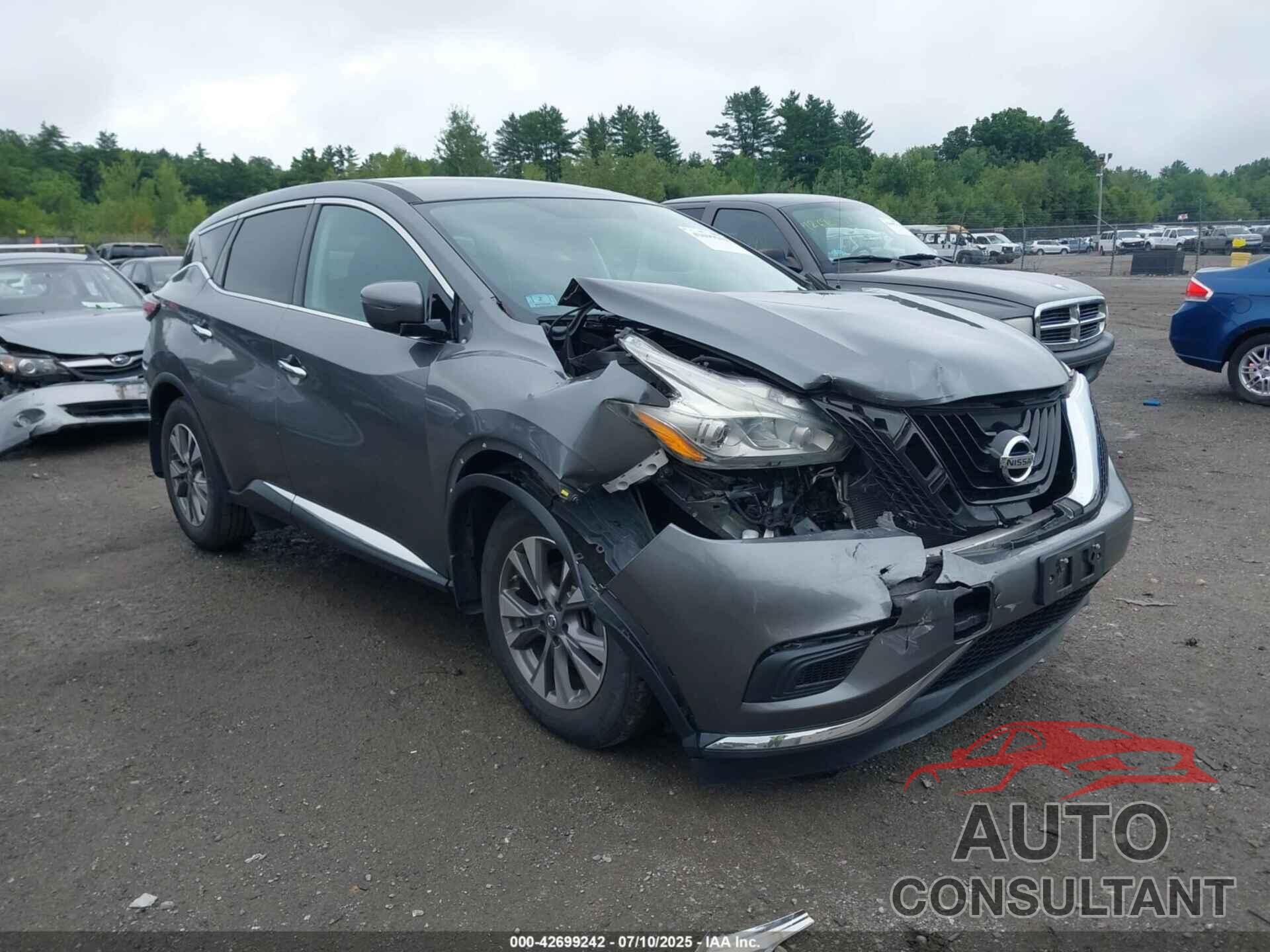NISSAN MURANO 2017 - 5N1AZ2MH6HN204415