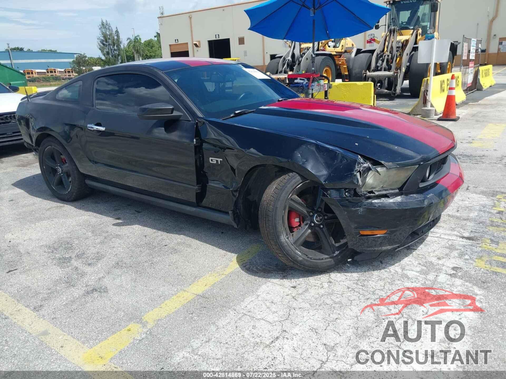 FORD MUSTANG 2010 - 1ZVBP8CH6A5179750