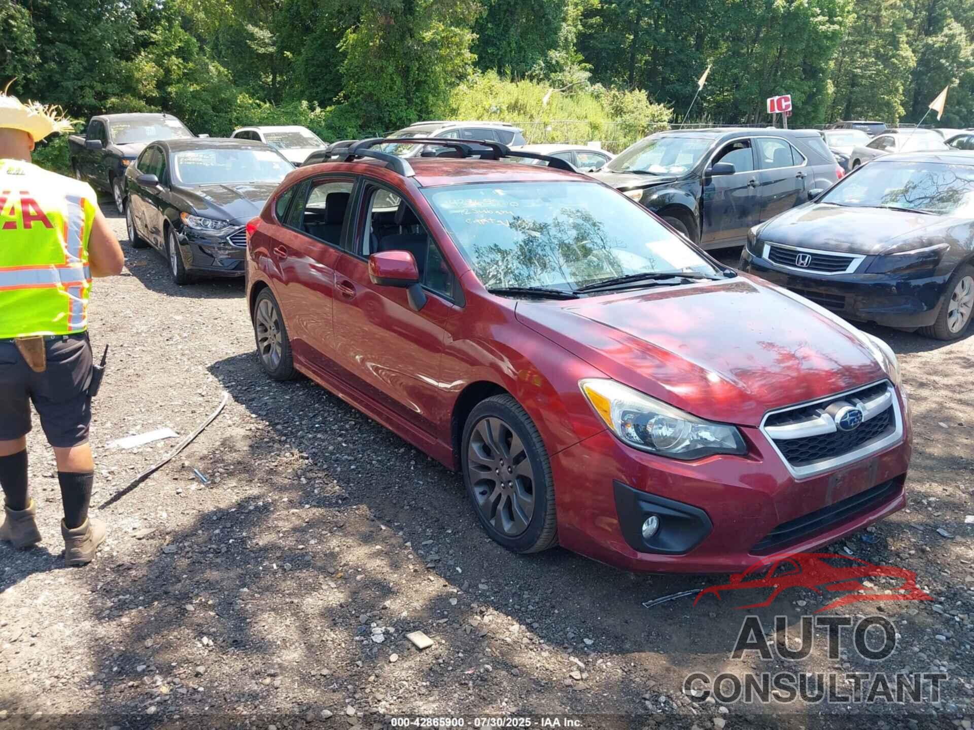SUBARU IMPREZA 2012 - JF1GPAR61CH219844