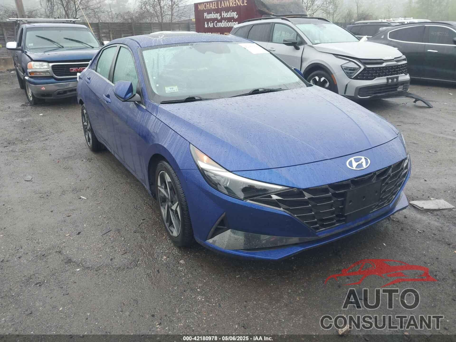 HYUNDAI ELANTRA HYBRID 2023 - KMHLN4AJ4PU046331