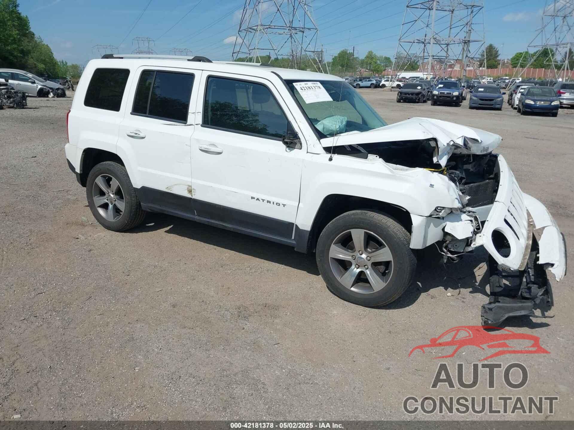 JEEP PATRIOT 2016 - 1C4NJRFB8GD745999