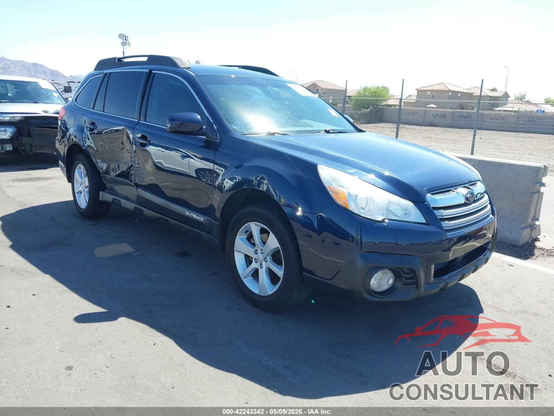 SUBARU OUTBACK 2014 - 4S4BRBCCXE3260276