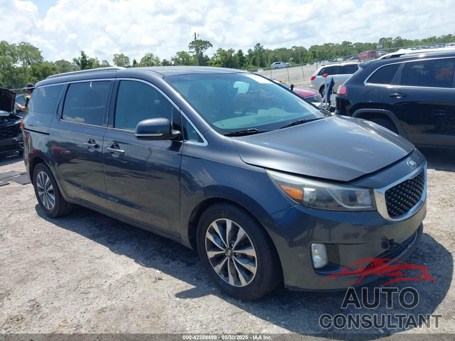 KIA SEDONA 2015 - KNDMC5C10F6066516