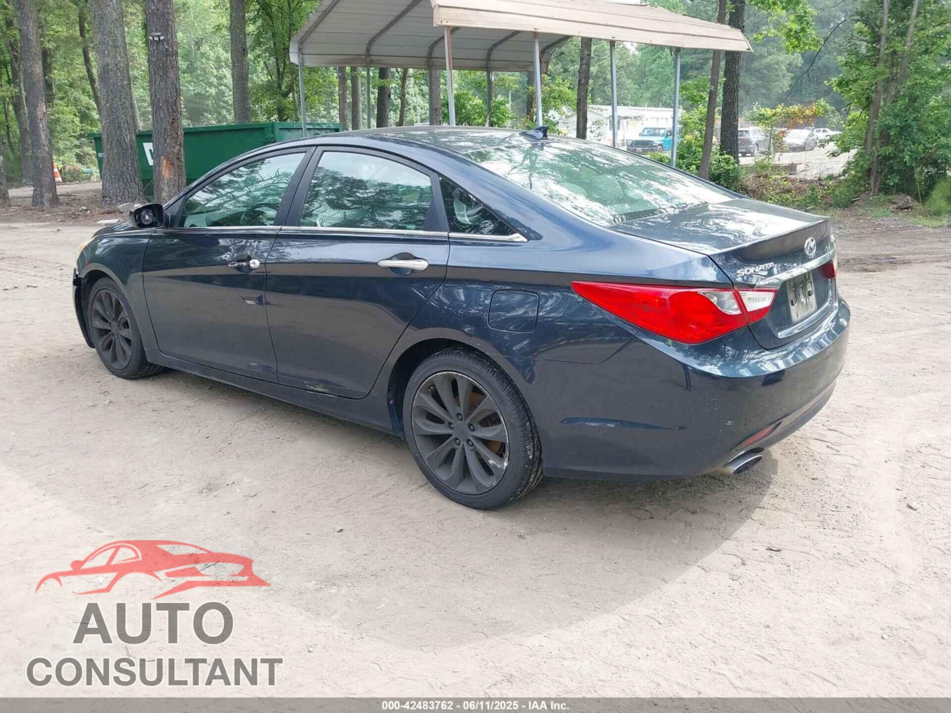 HYUNDAI SONATA 2012 - 5NPEC4AB2CH348426