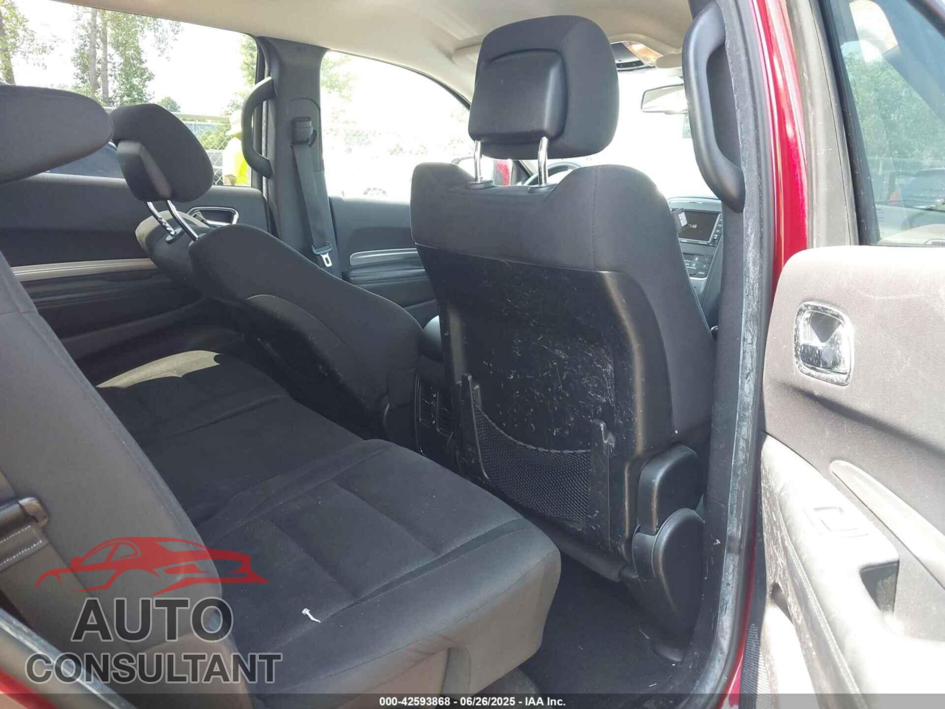 DODGE DURANGO 2013 - 1C4RDJAG9DC691126