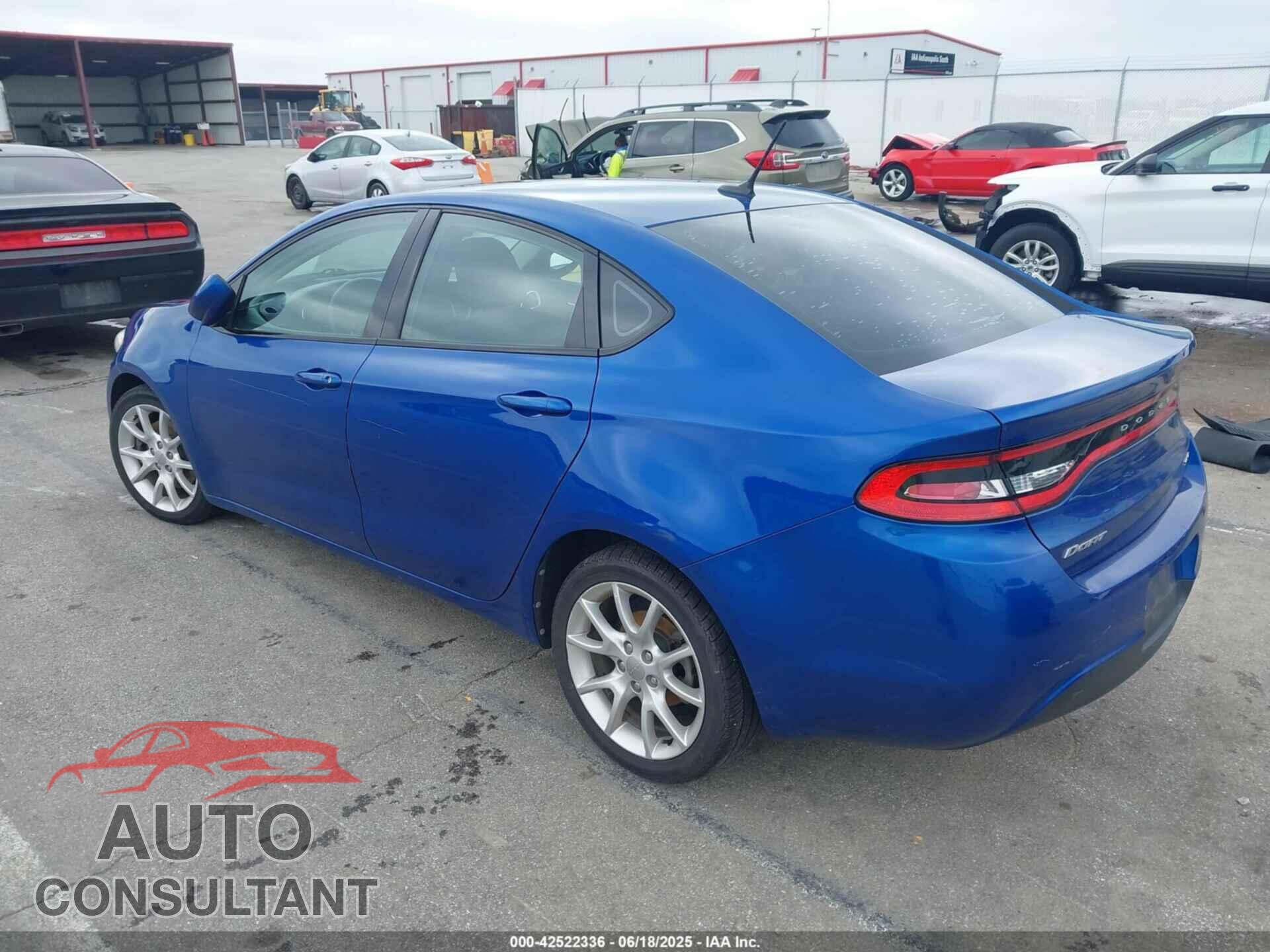 DODGE DART 2013 - 1C3CDFBAXDD104833
