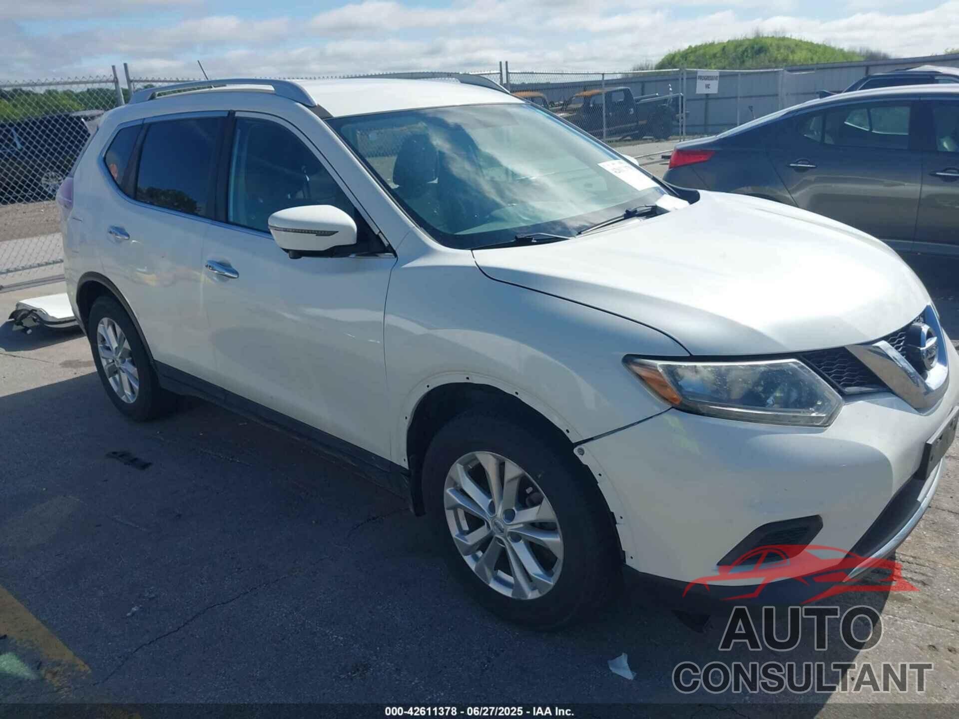 NISSAN ROGUE 2016 - 5N1AT2MN8GC911761