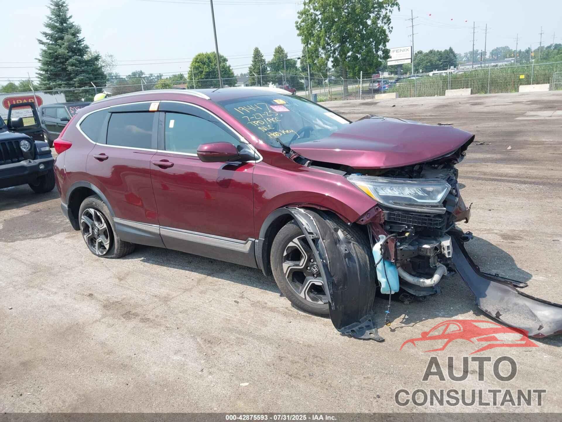 HONDA CR-V 2018 - 7FARW2H98JE041777