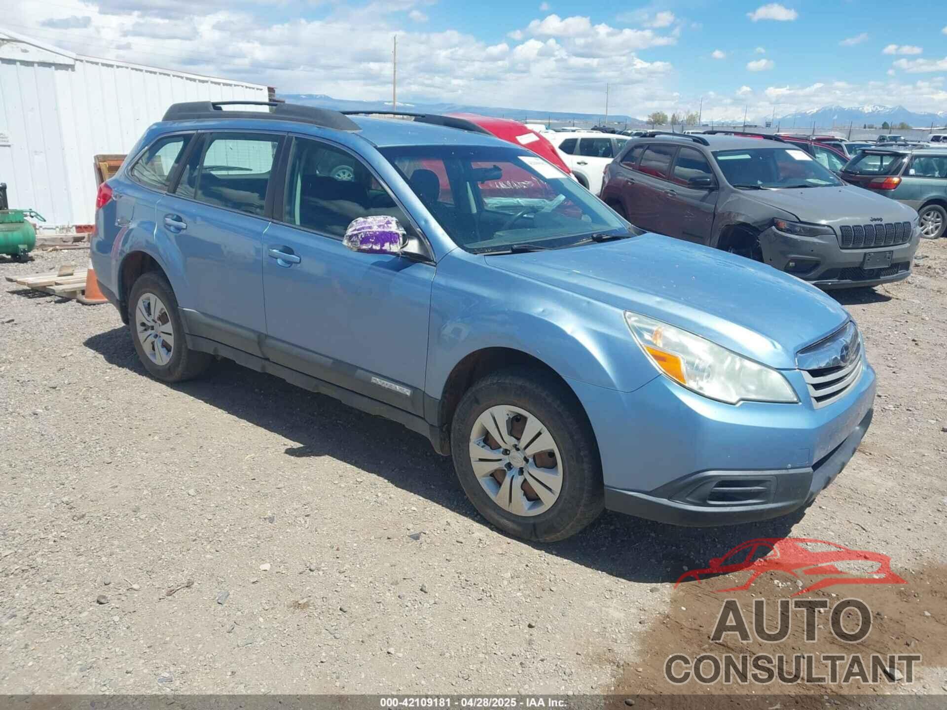 SUBARU OUTBACK 2010 - 4S4BRCAC6A3362032