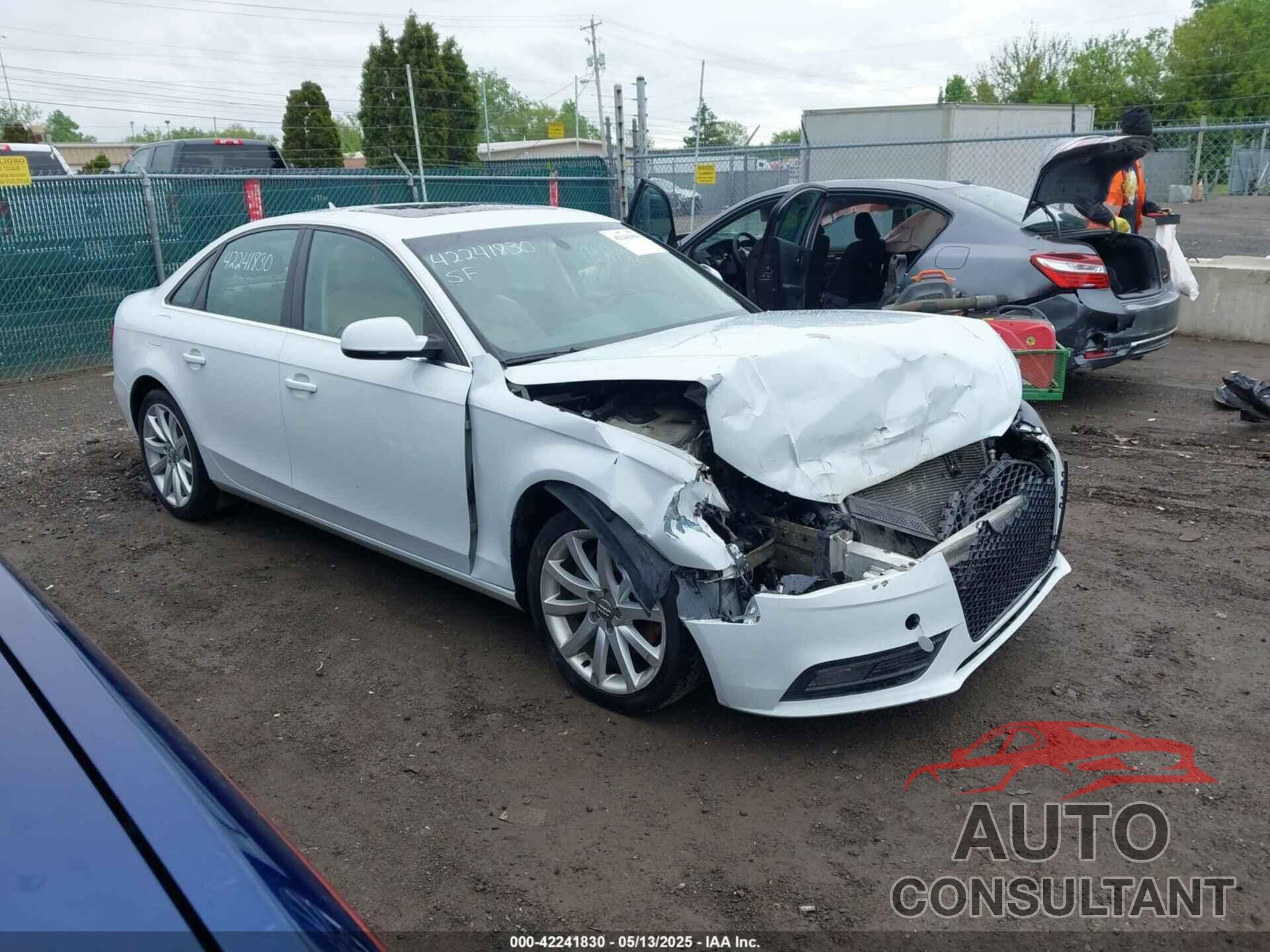 AUDI A4 2013 - WAUFFAFL1DN040044