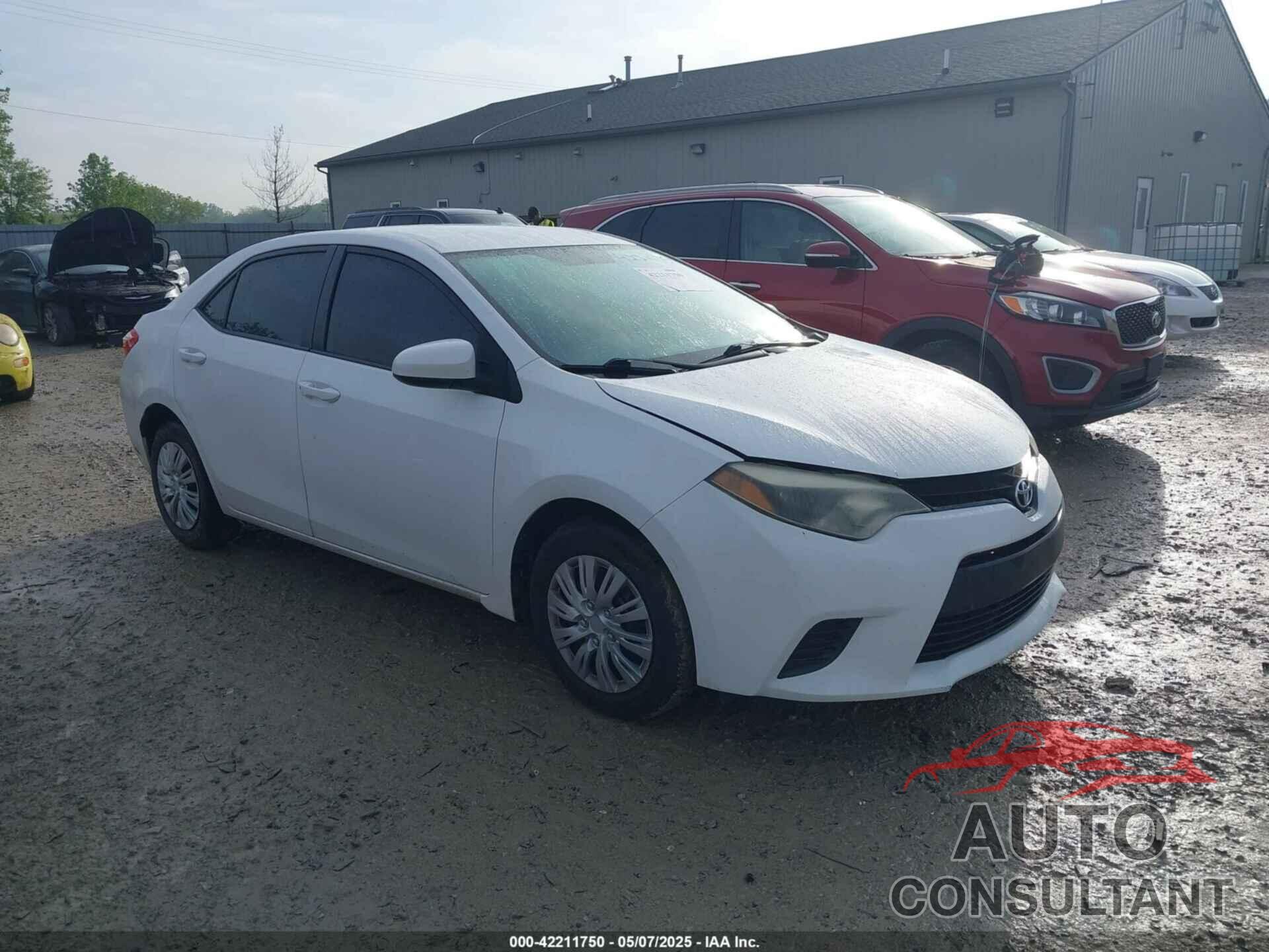 TOYOTA COROLLA 2015 - 5YFBURHE9FP352526