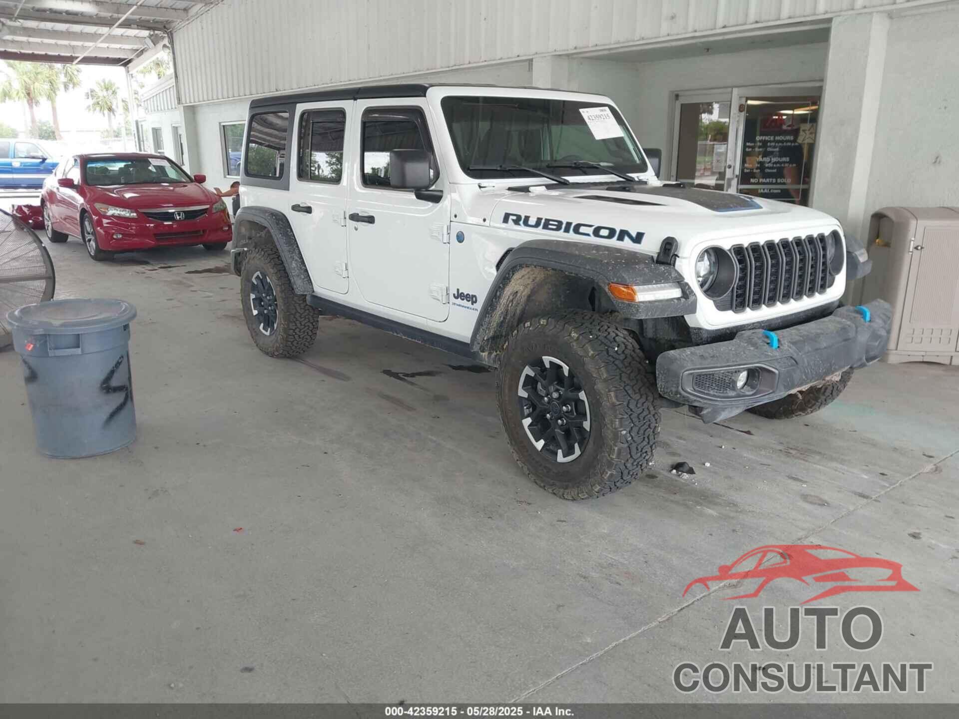 JEEP WRANGLER 4XE 2024 - 1C4RJXR65RW211676
