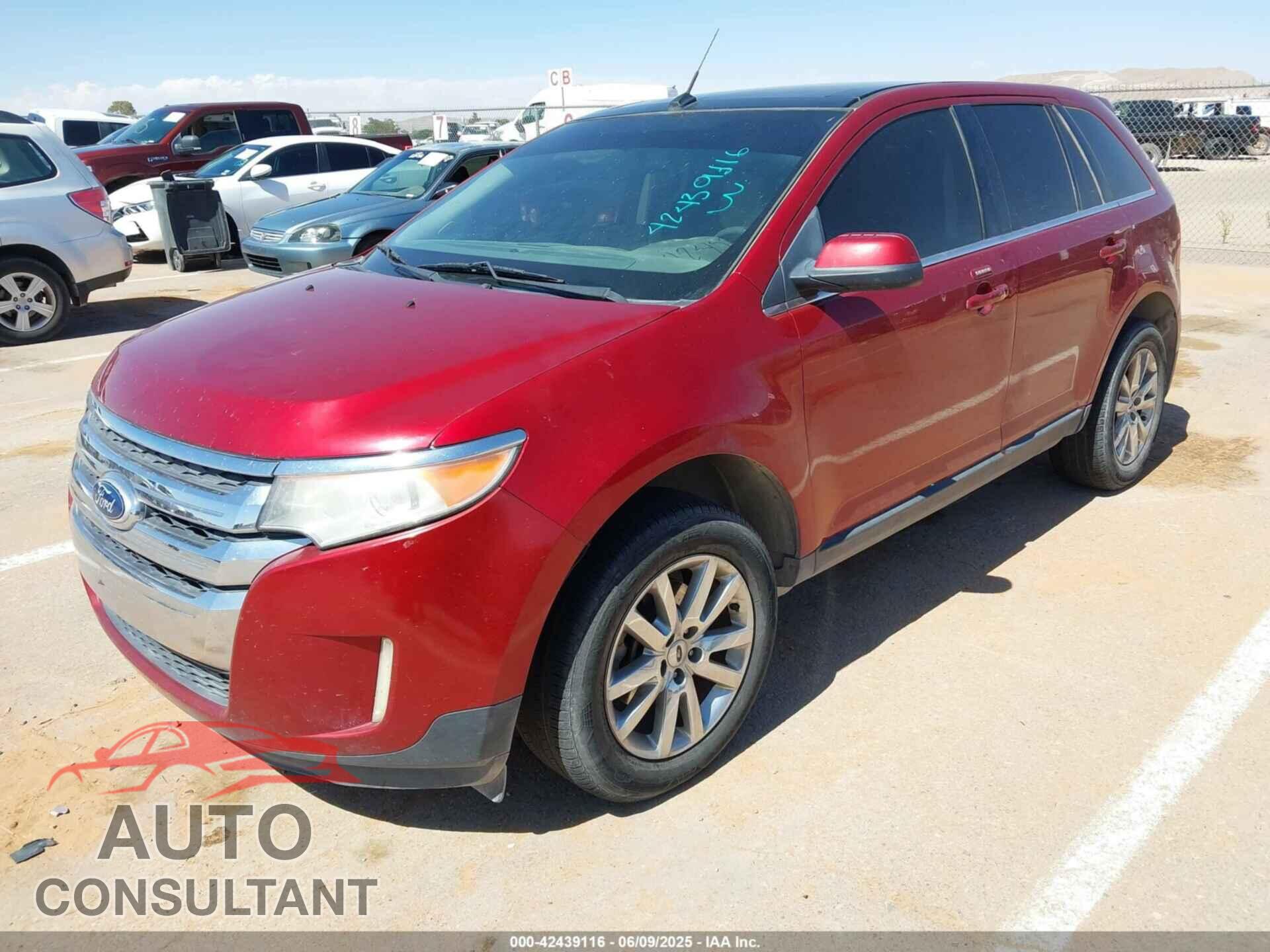 FORD EDGE 2013 - 2FMDK3KC9DBA47967