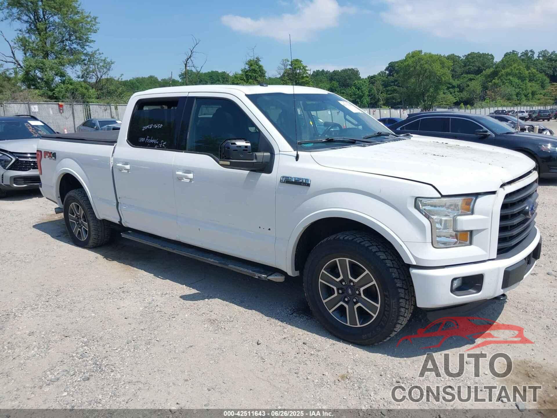 FORD F-150 2016 - 1FTFW1EG9GFB61216