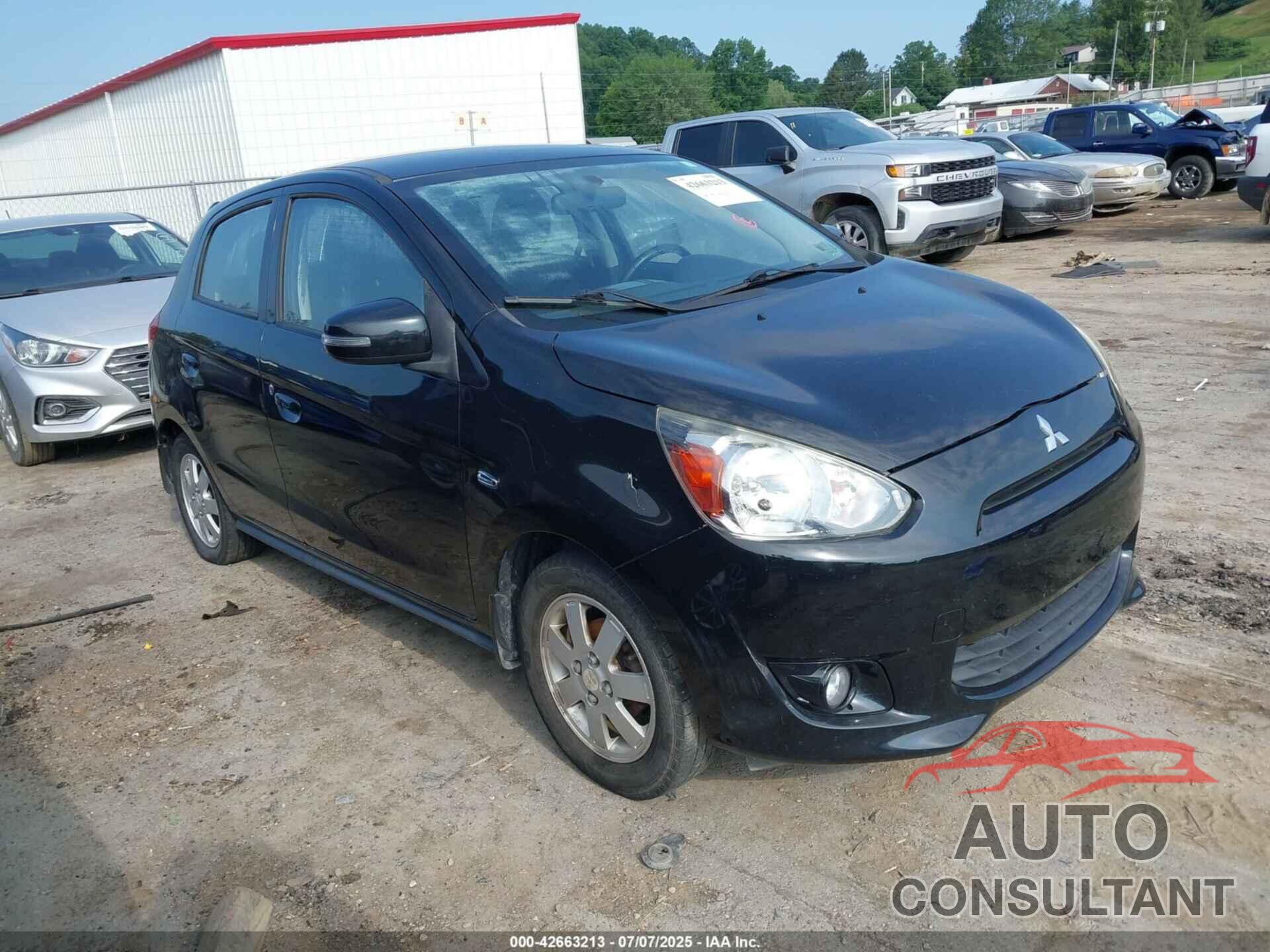 MITSUBISHI MIRAGE 2015 - ML32A4HJ6FH034483