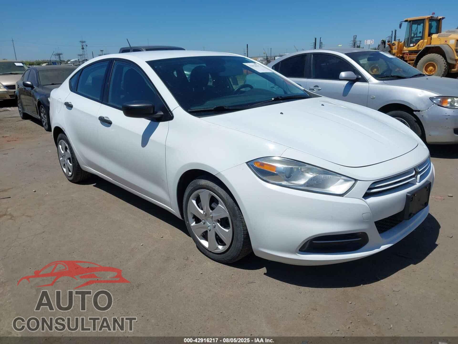 DODGE DART 2013 - 1C3CDFAAXDD304600