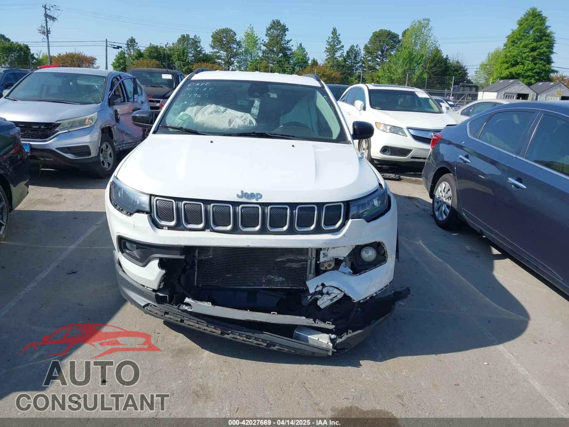 JEEP COMPASS 2022 - 3C4NJCBB1NT137963