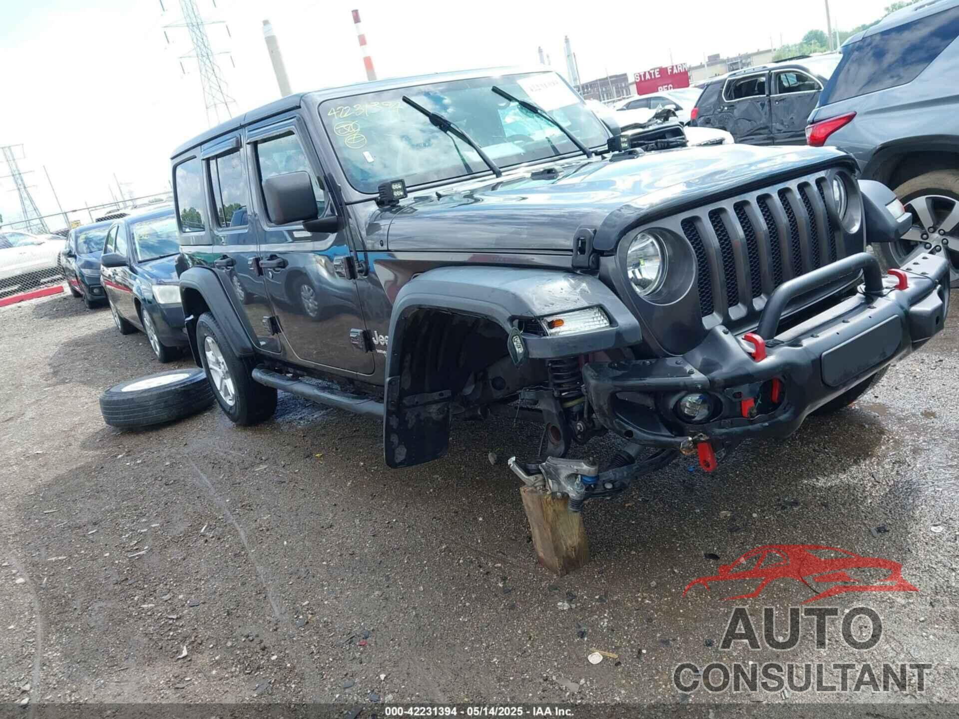 JEEP WRANGLER UNLIMITED 2018 - 1C4HJXDG4JW111729