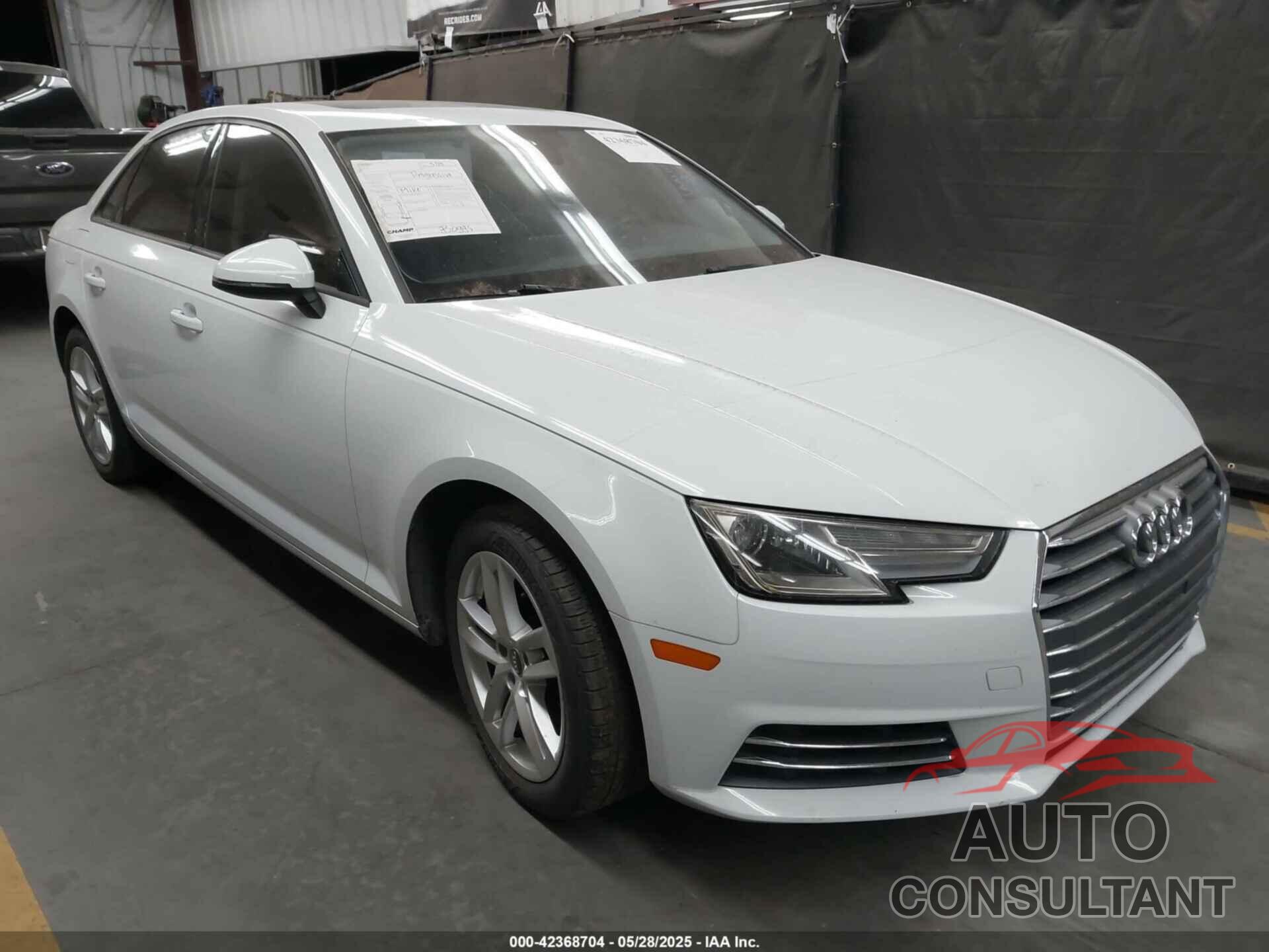 AUDI A4 2017 - WAUGNAF47HN025134