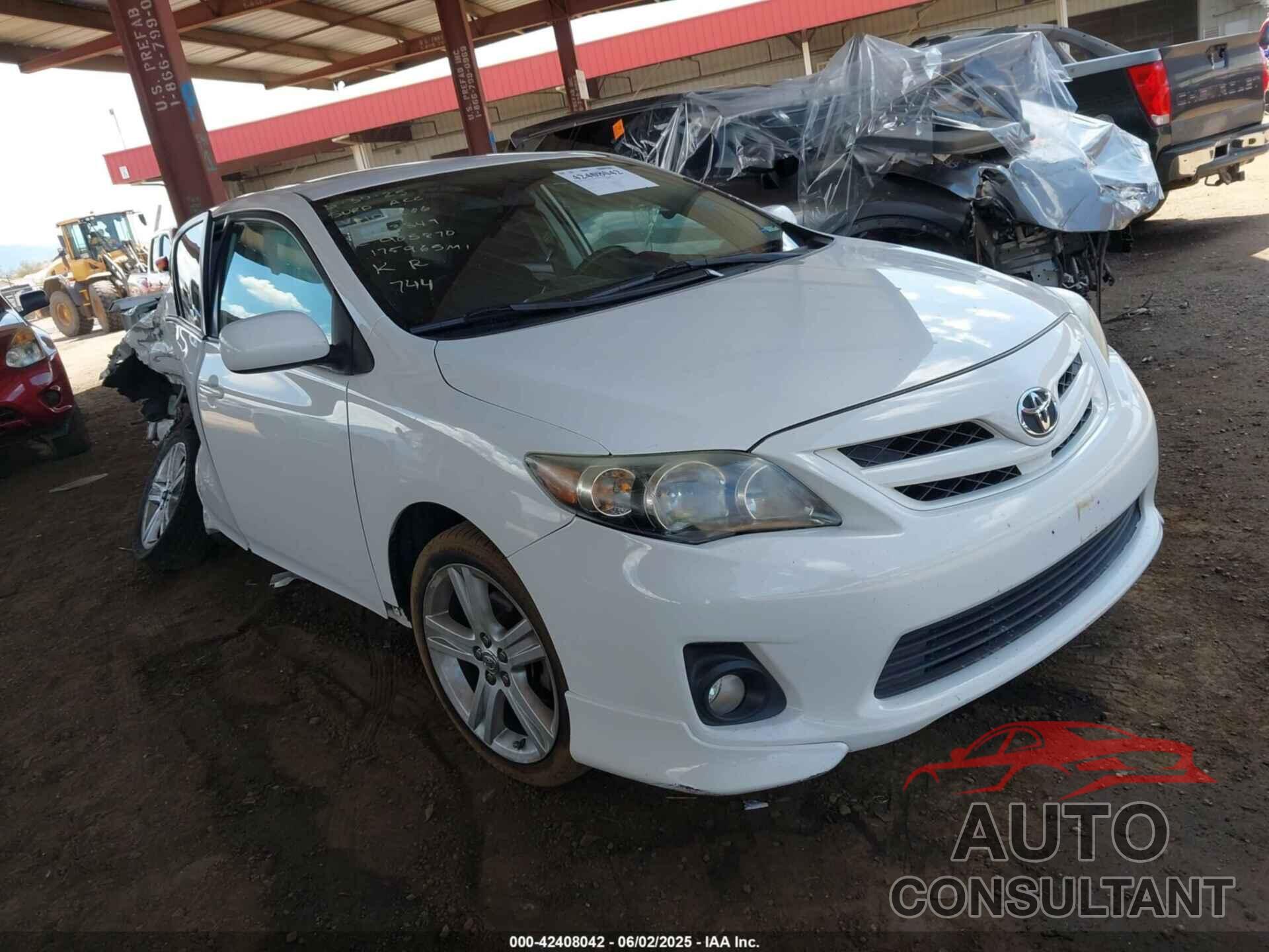 TOYOTA COROLLA 2013 - 5YFBU4EE2DP101206