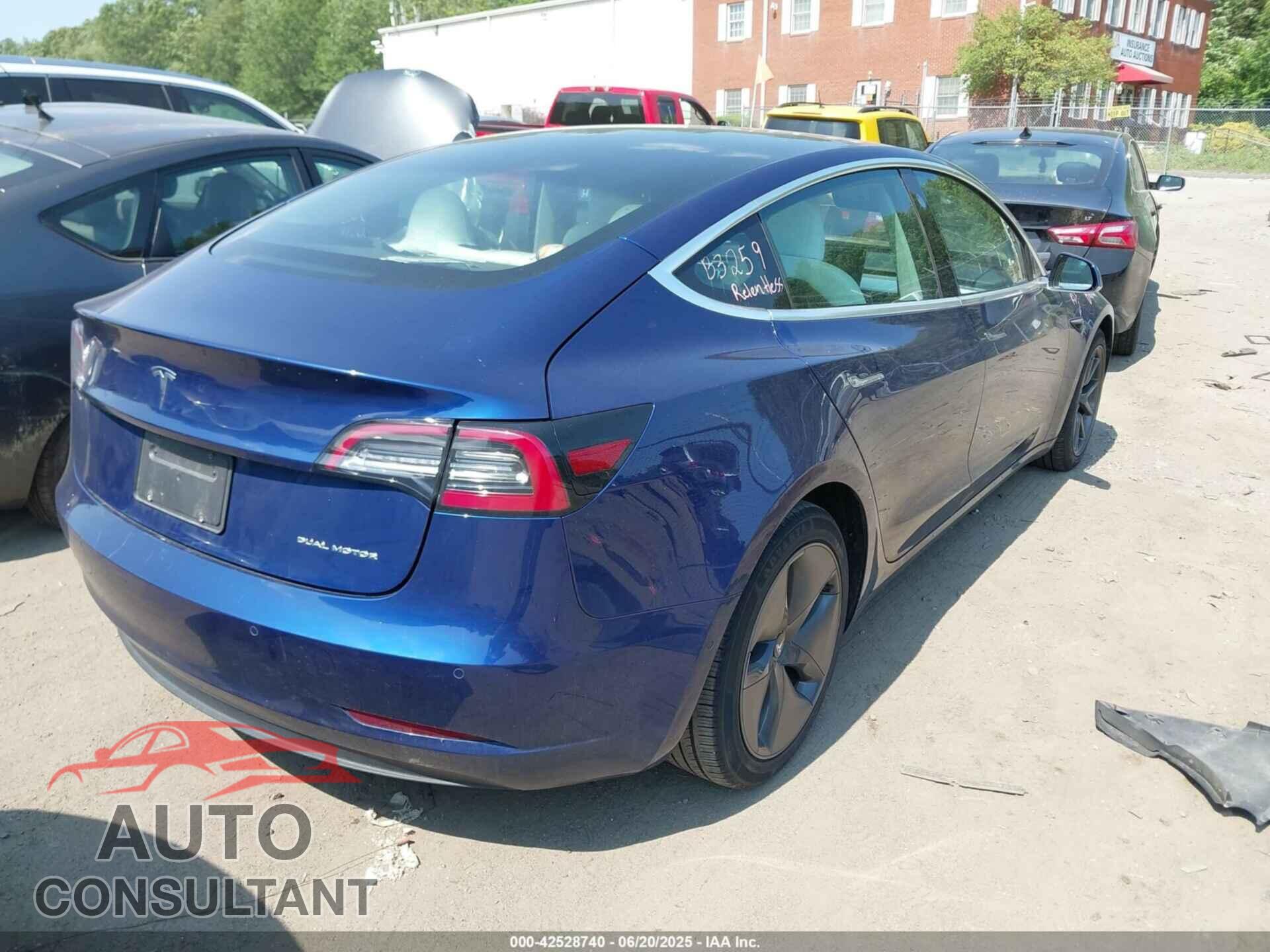 TESLA MODEL 3 2020 - 5YJ3E1EB9LF791259