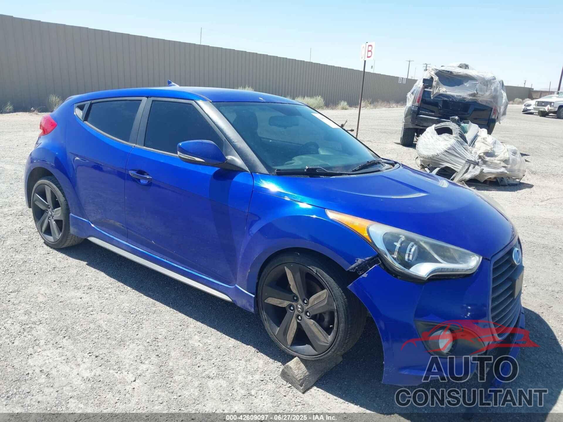 HYUNDAI VELOSTER 2015 - KMHTC6AE2FU218570