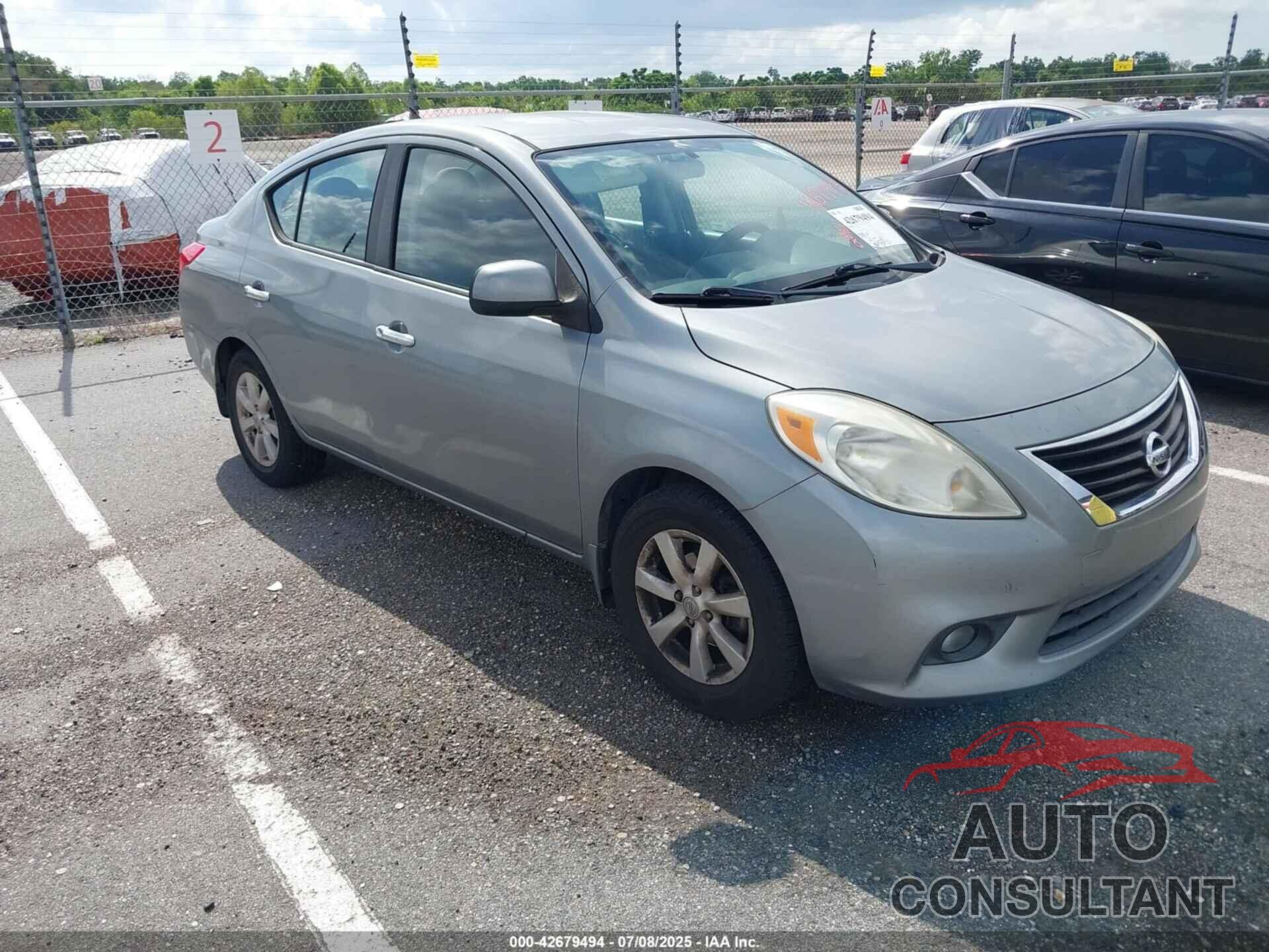 NISSAN VERSA 2012 - 3N1CN7AP9CL936955