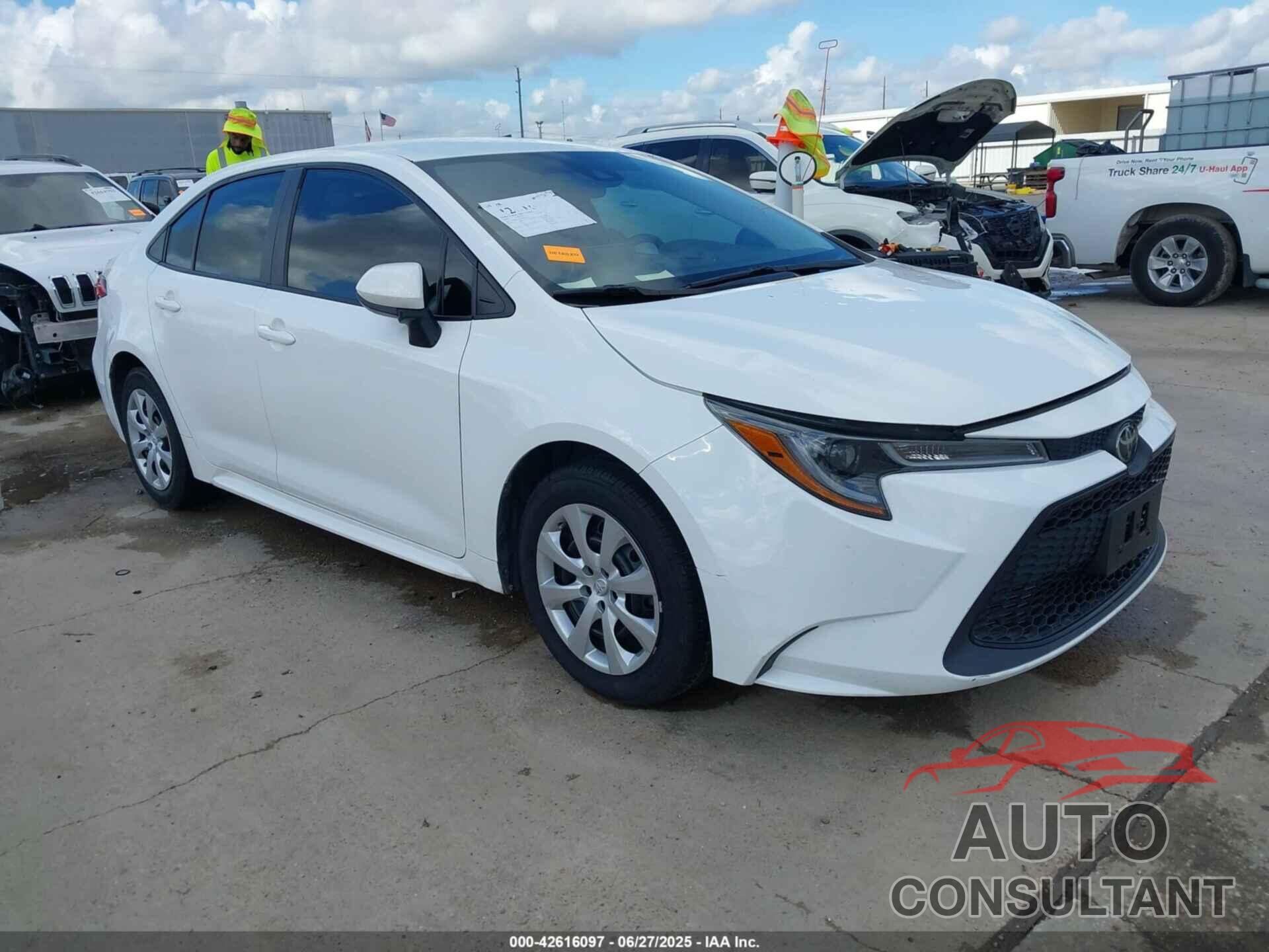 TOYOTA COROLLA 2020 - 5YFEPRAE3LP070117