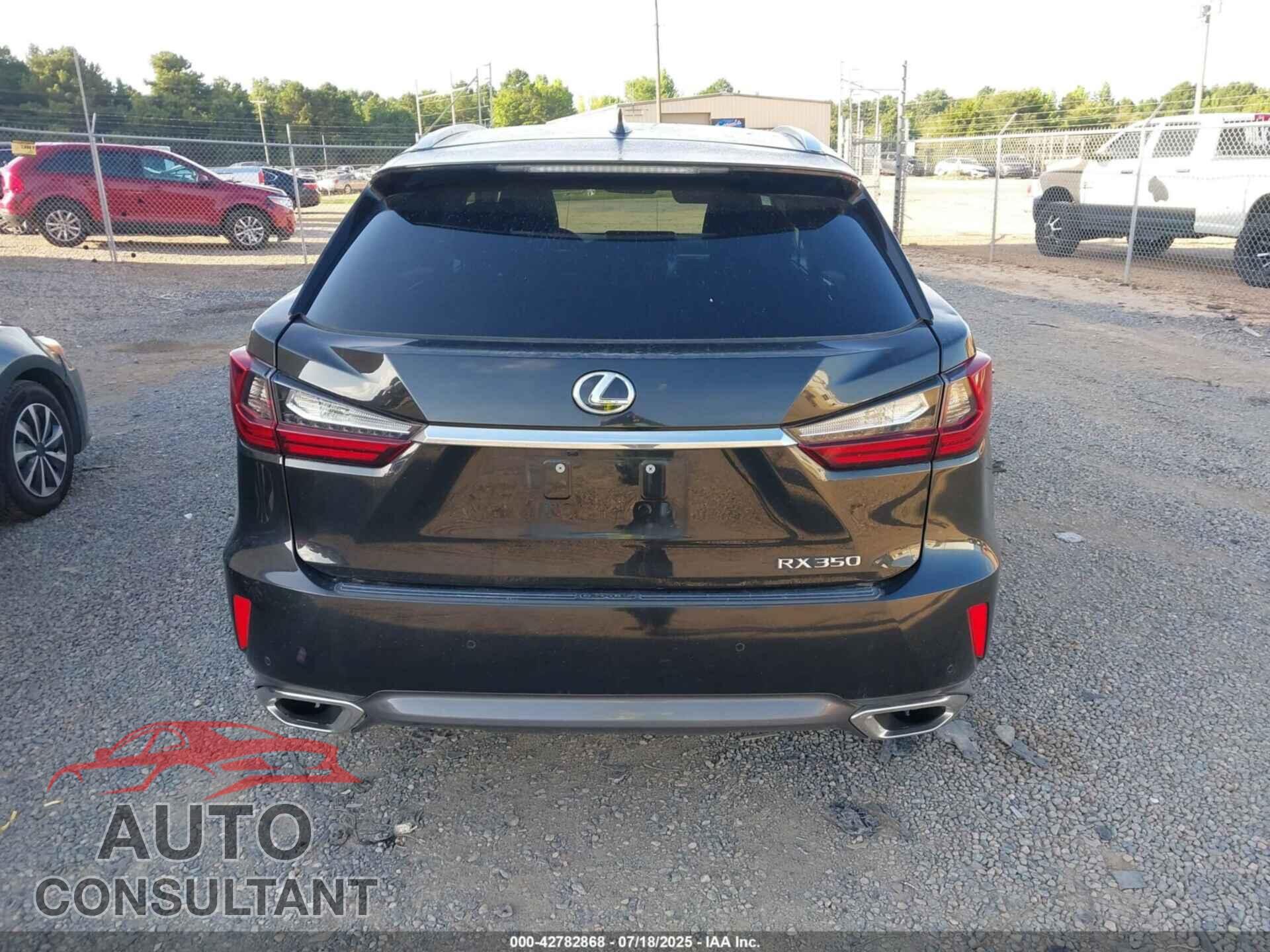 LEXUS RX 2017 - 2T2BZMCA1HC120042