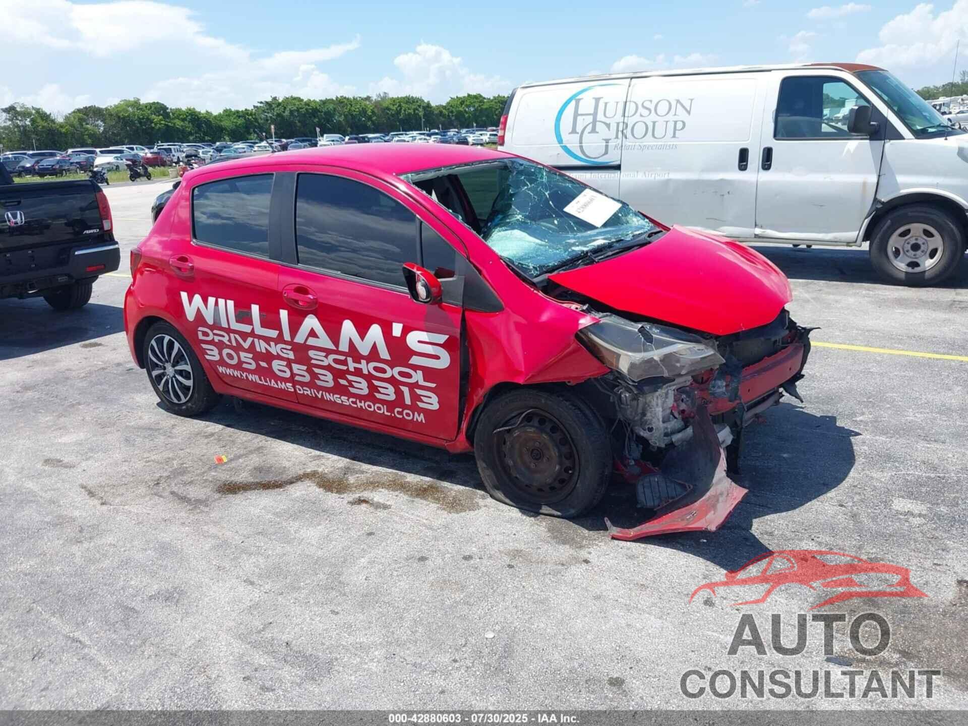 TOYOTA YARIS 2015 - VNKKTUD33FA034908